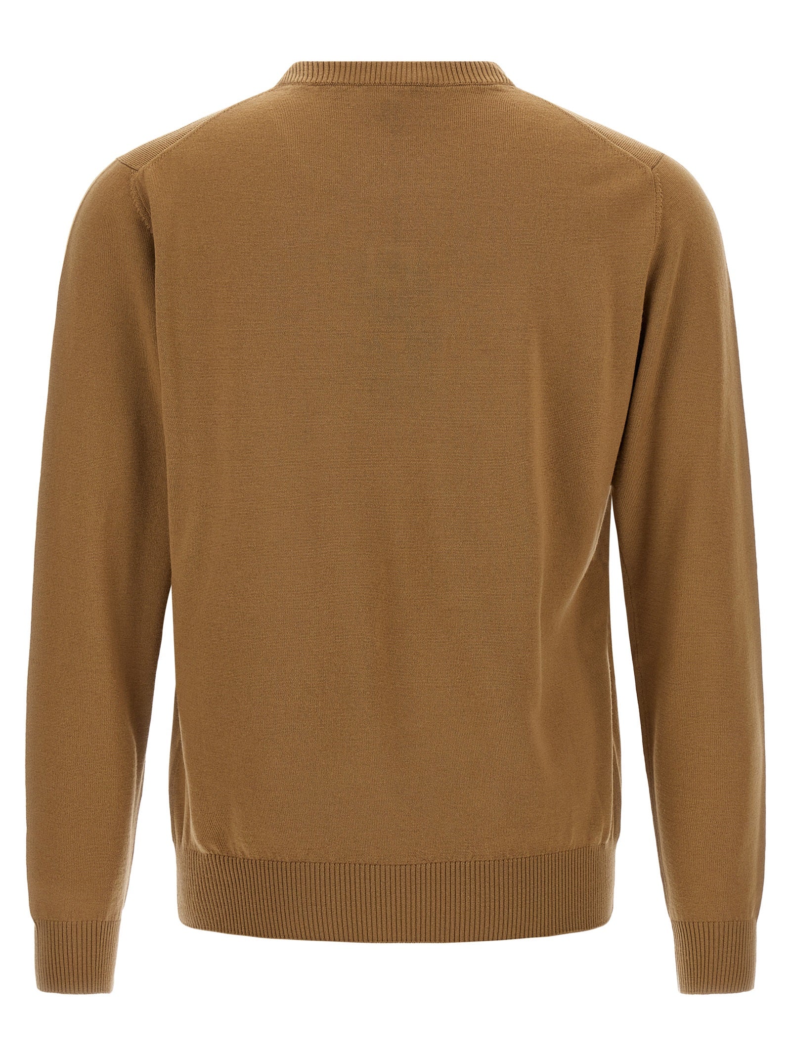Fendi Beige Virgin Wool Cardigan