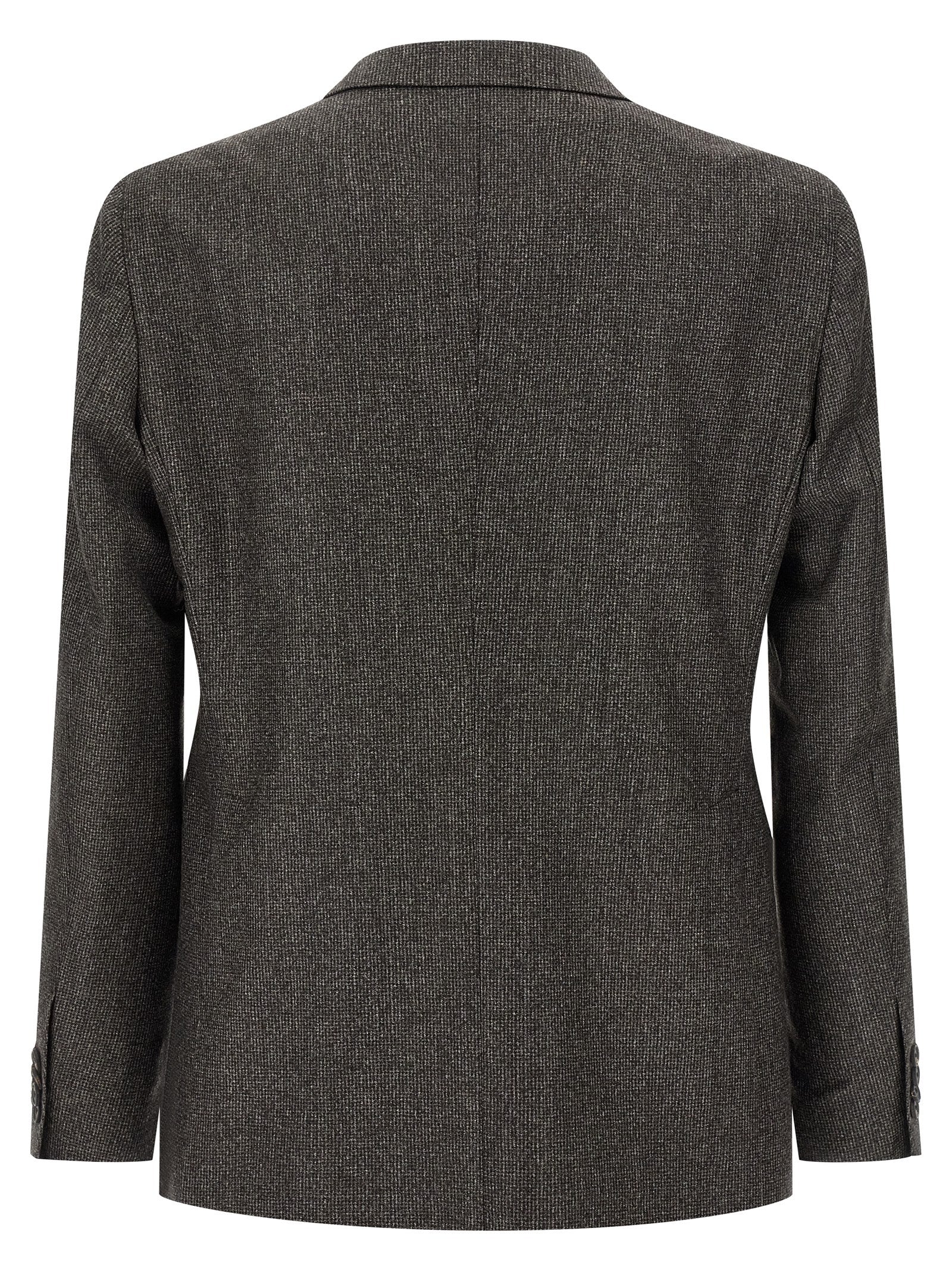 Tagliatore Brown Virgin Wool Two-Piece Suit