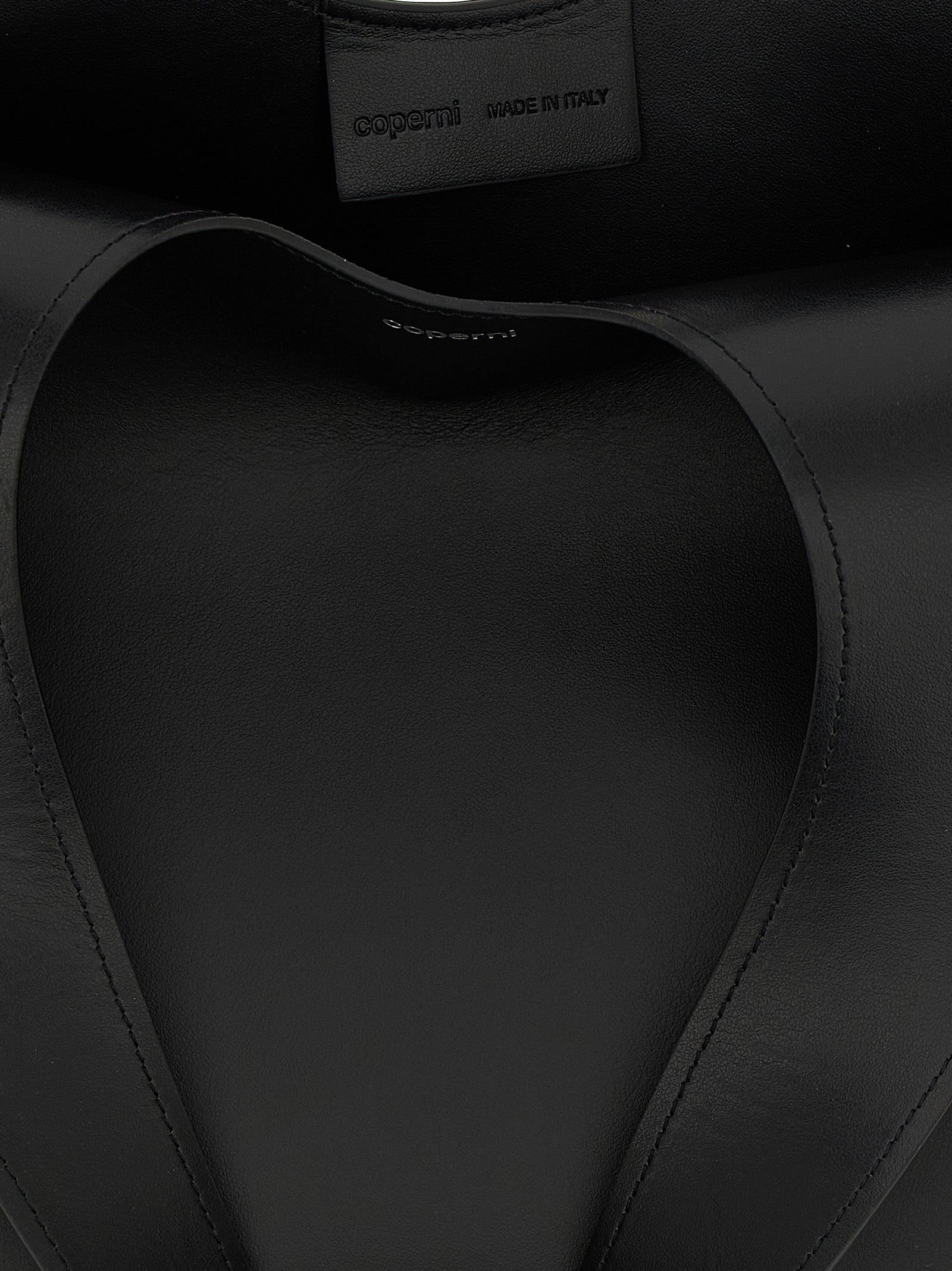 Coperni Black Cowhide Shoulder Bag