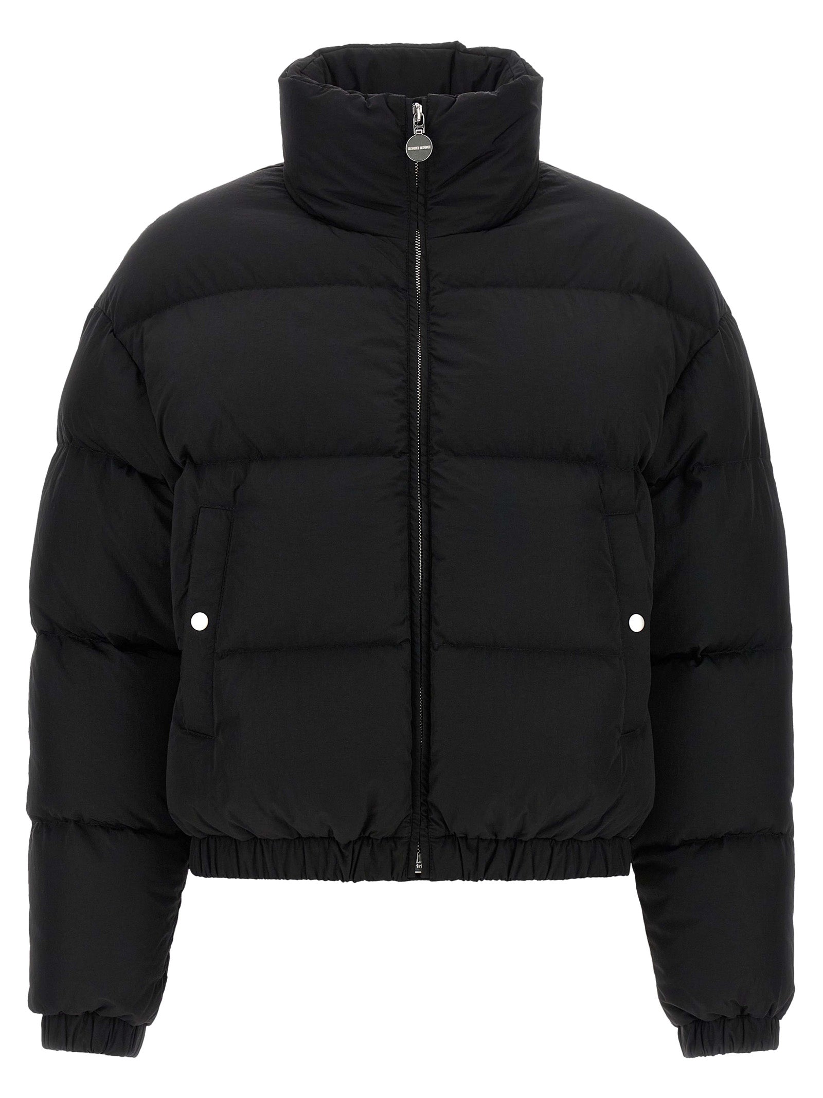 IENKI IENKI Black Nylon Full-Length Jacket