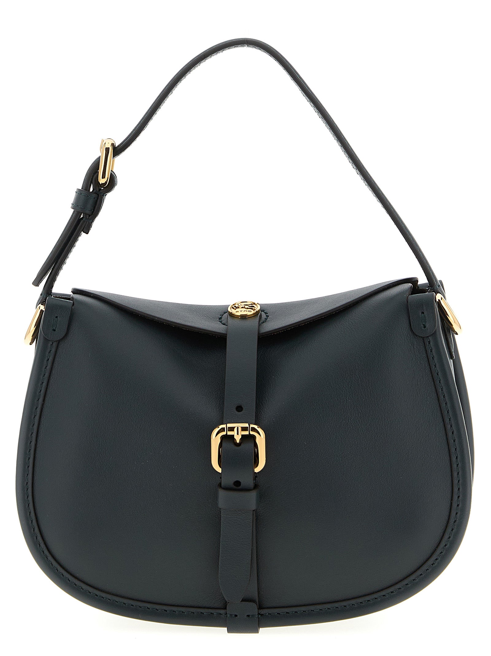 Etro Bicolor Calfskin Crossbody Bag