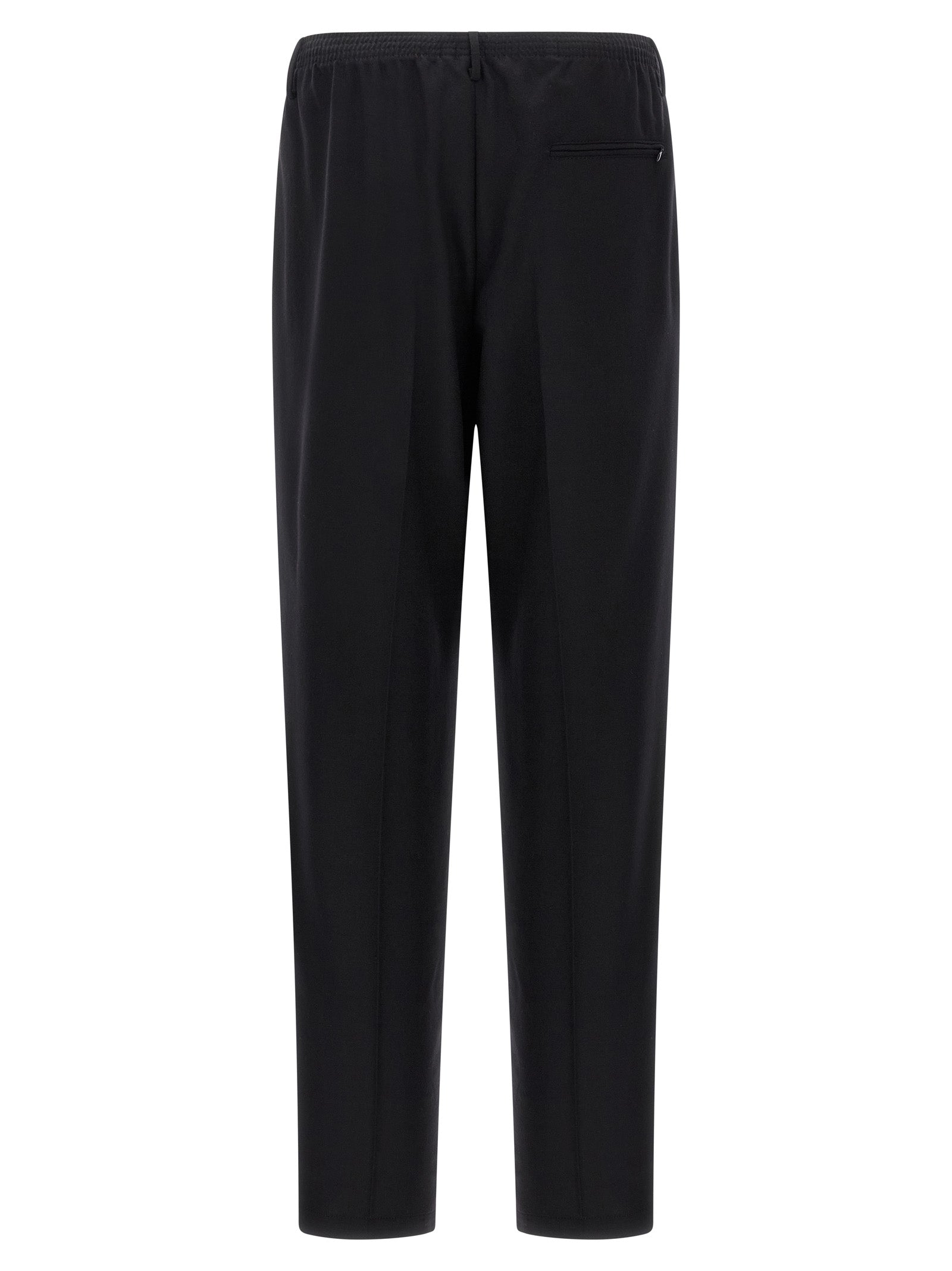 CELLAR DOOR Black Wool Casual Pants