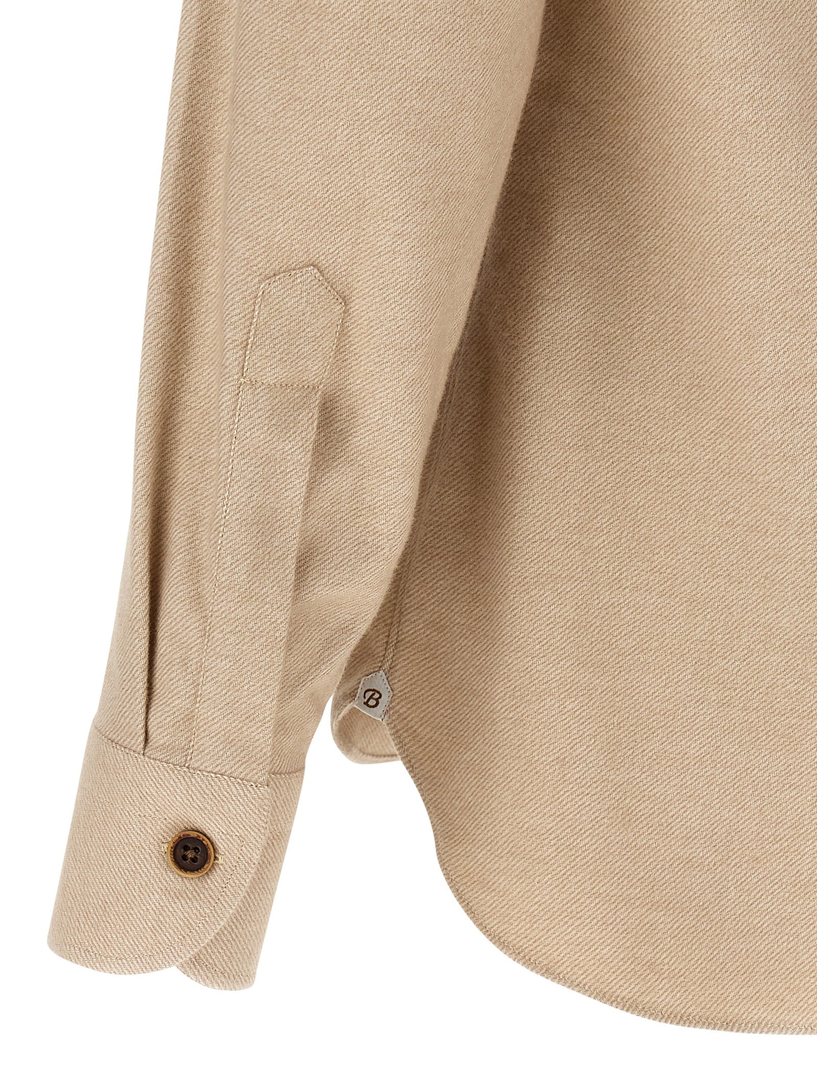 BORRIELLO Beige Cotton Blouse