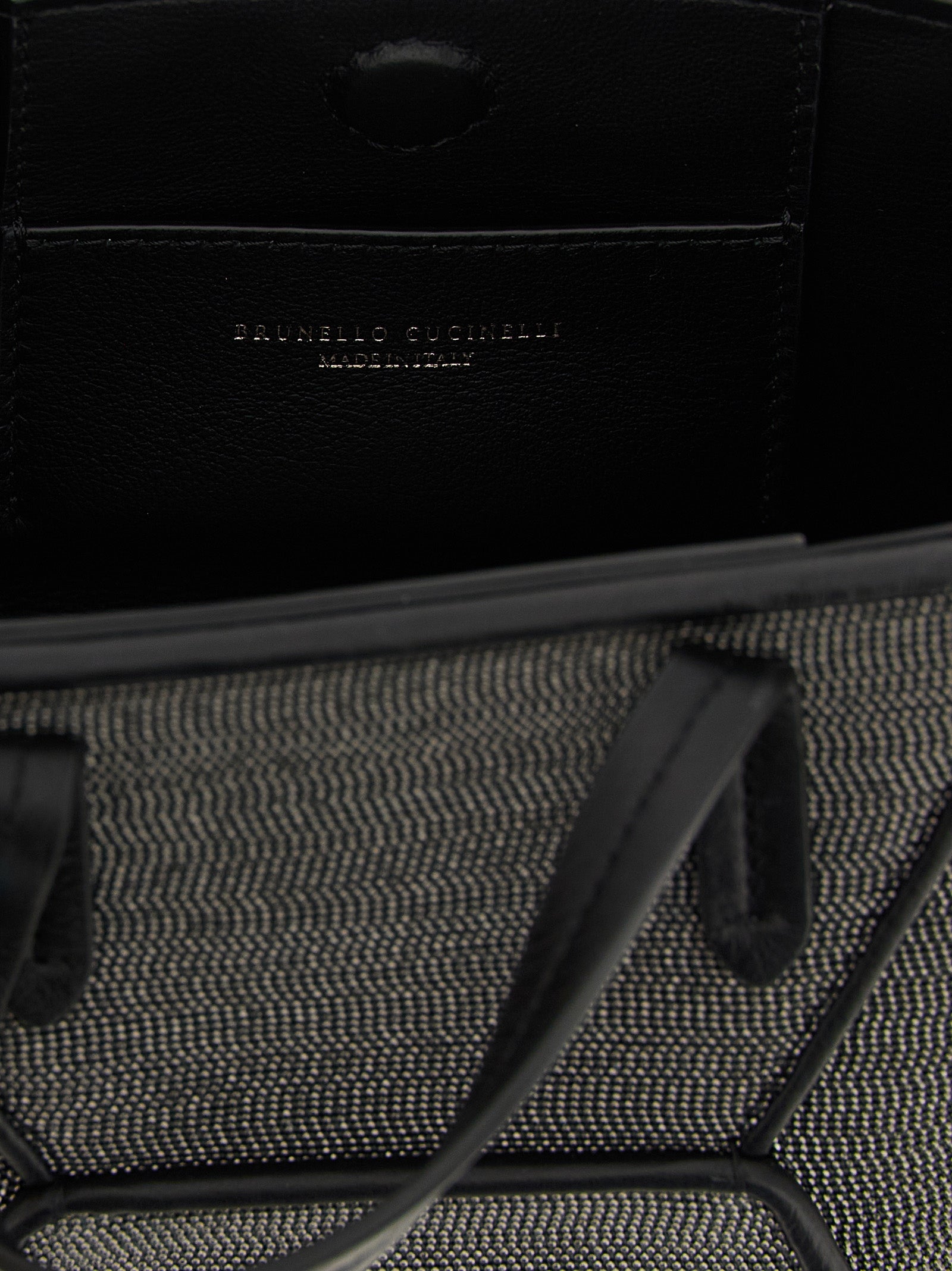 Brunello Cucinelli Black Brass Handbag