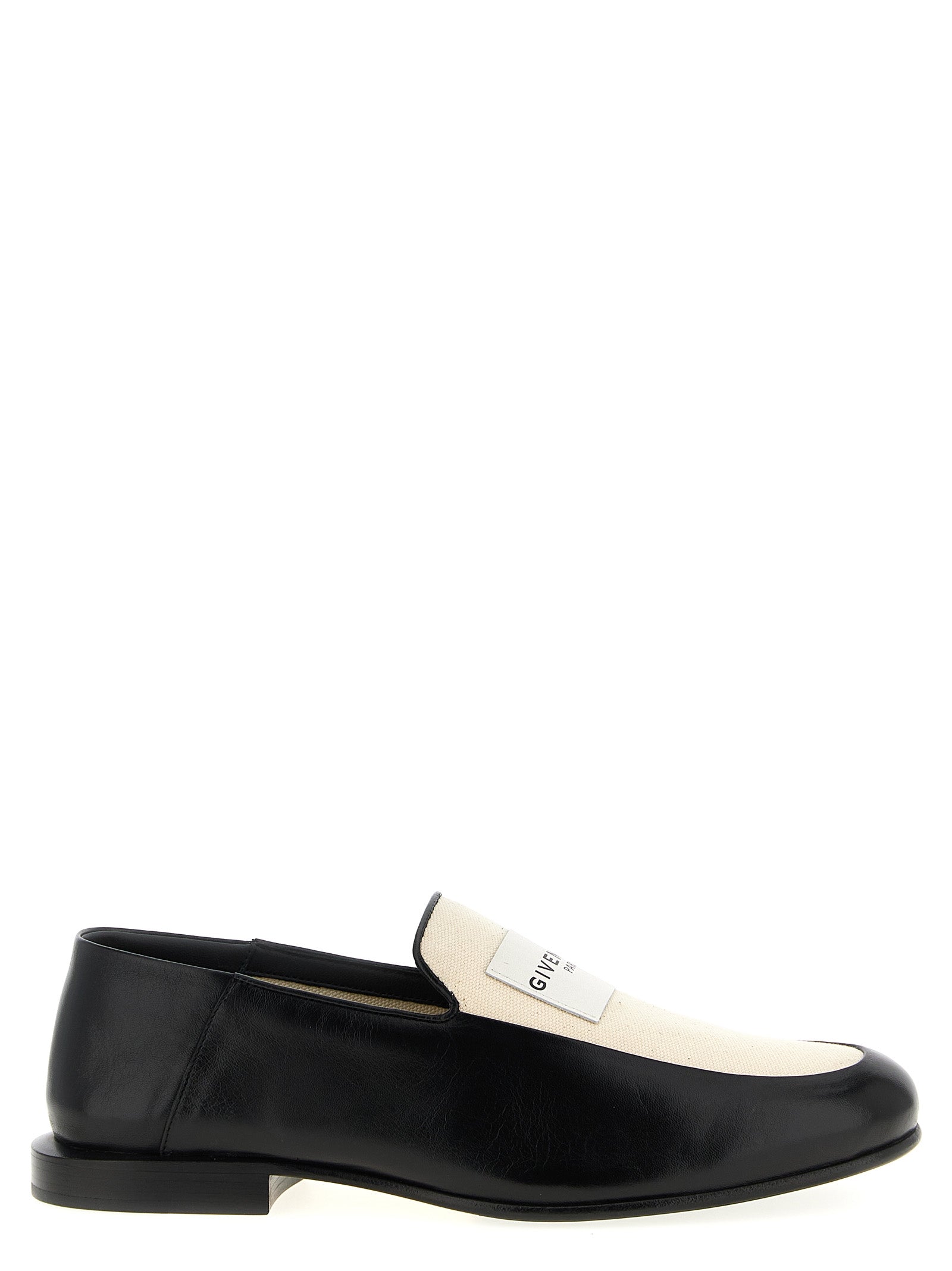 Givenchy Black Lamb Leather Slip-On Loafers