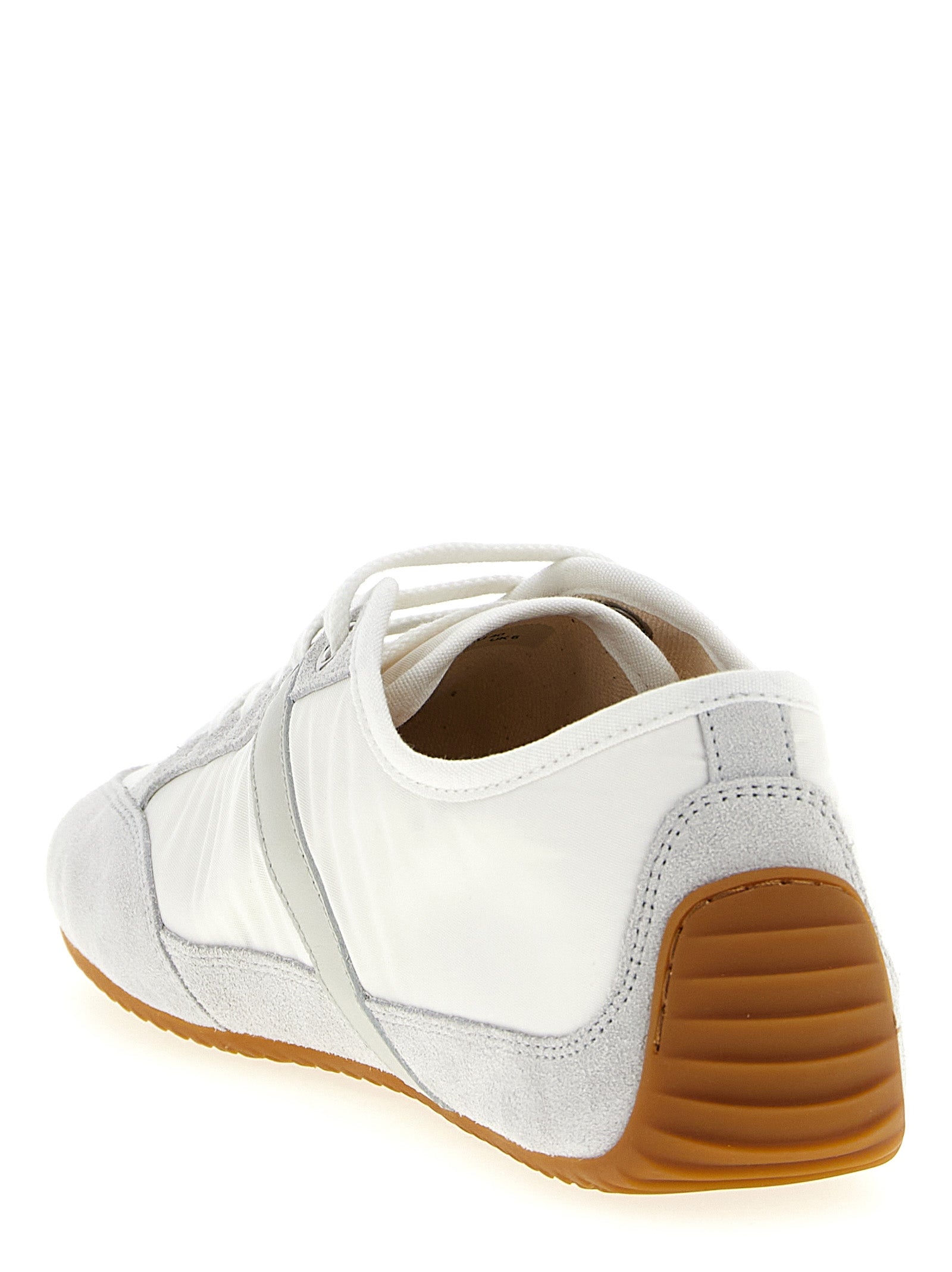 Givenchy White Polyamide Low Top Sneakers