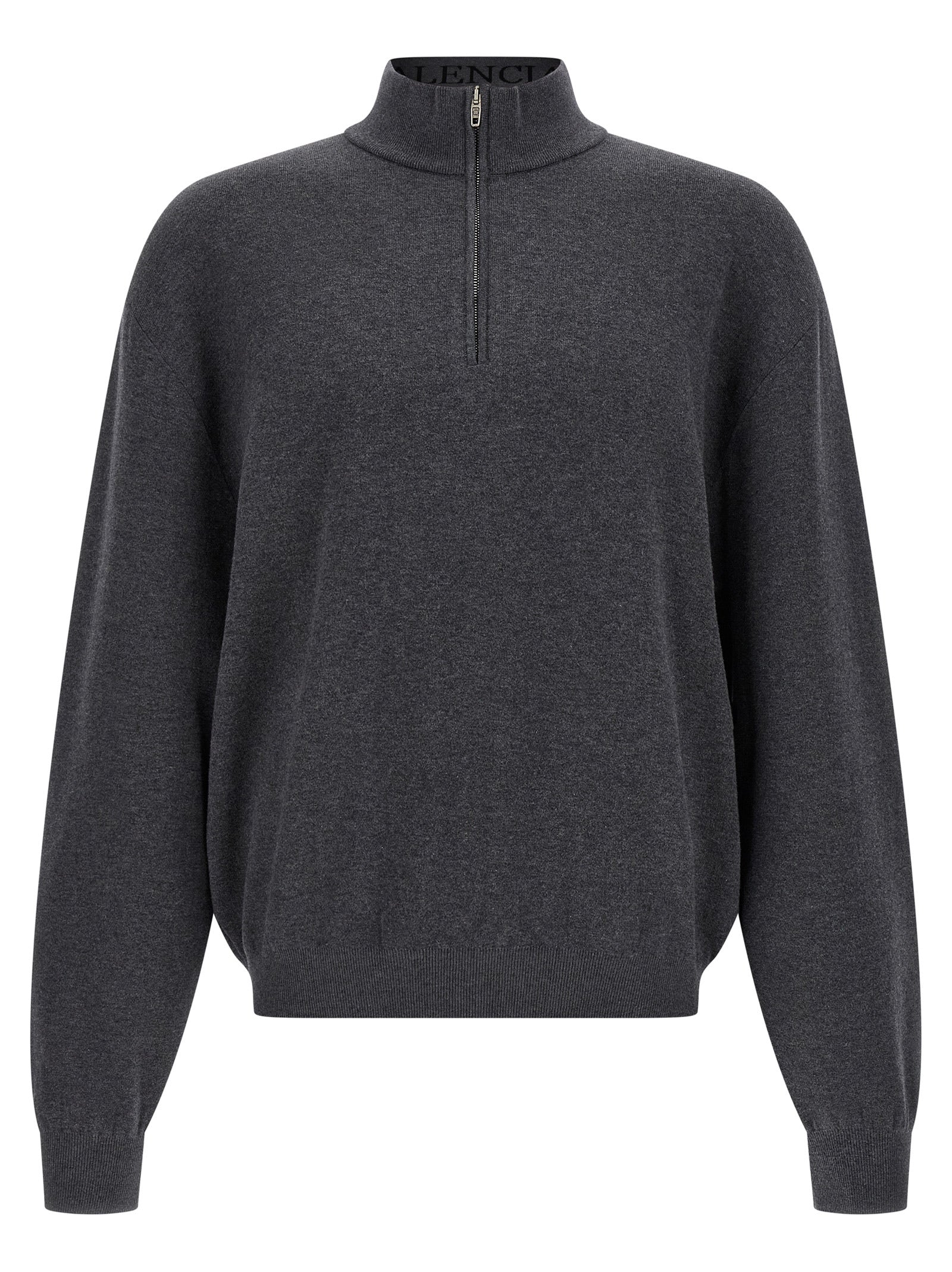 Balenciaga Gray Cotton Cardigan
