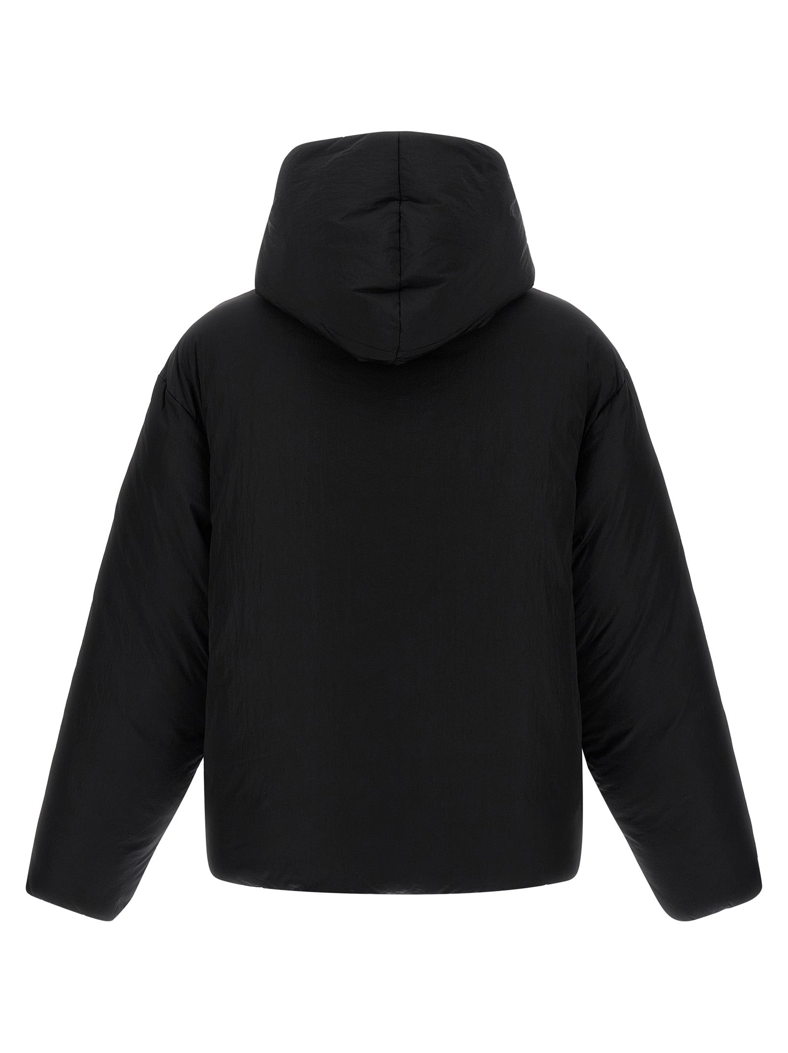 Jacquemus Black Polyamide Full-Length Jacket