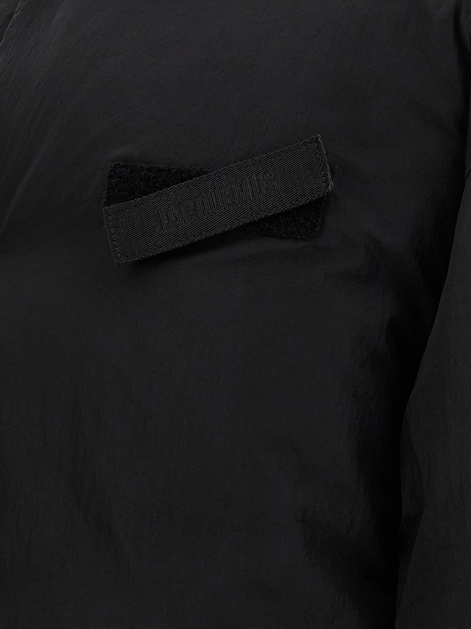 Jacquemus Black Polyamide Full-Length Jacket