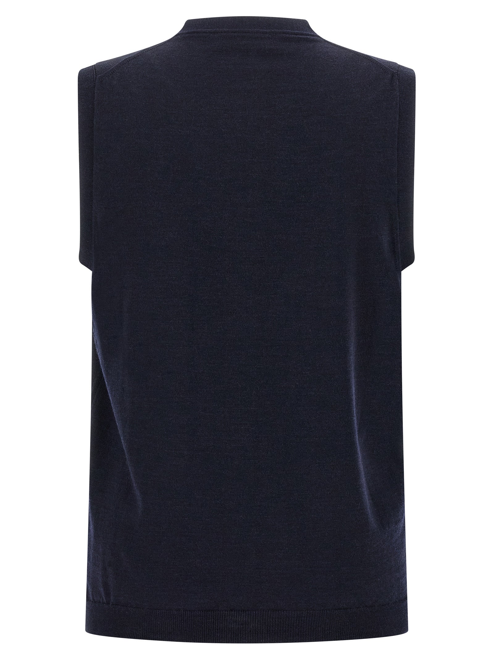 ZANONE Blue Virgin Wool Cardigan