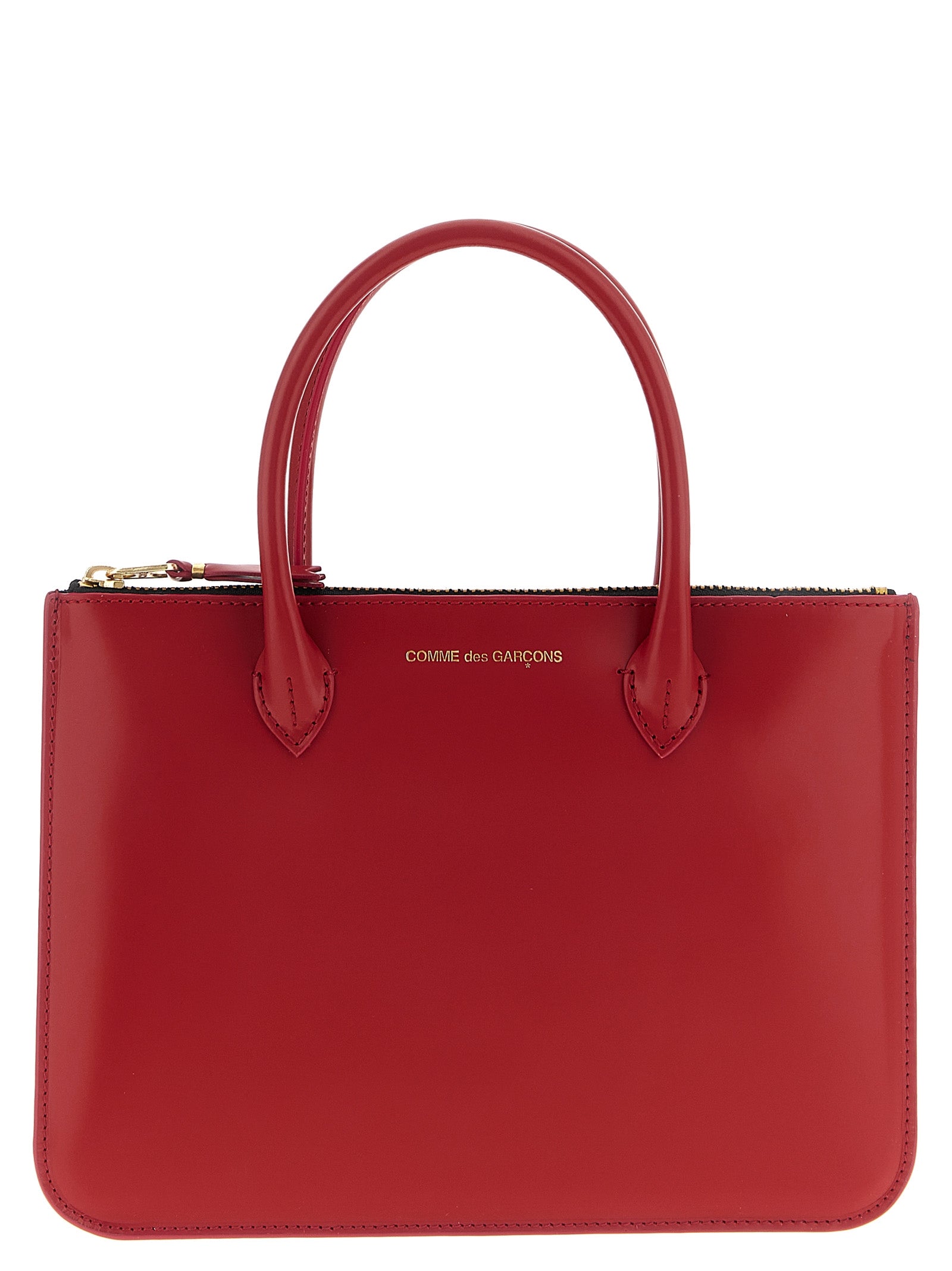 Comme Des Garçons Multicolor Cowhide Handbag