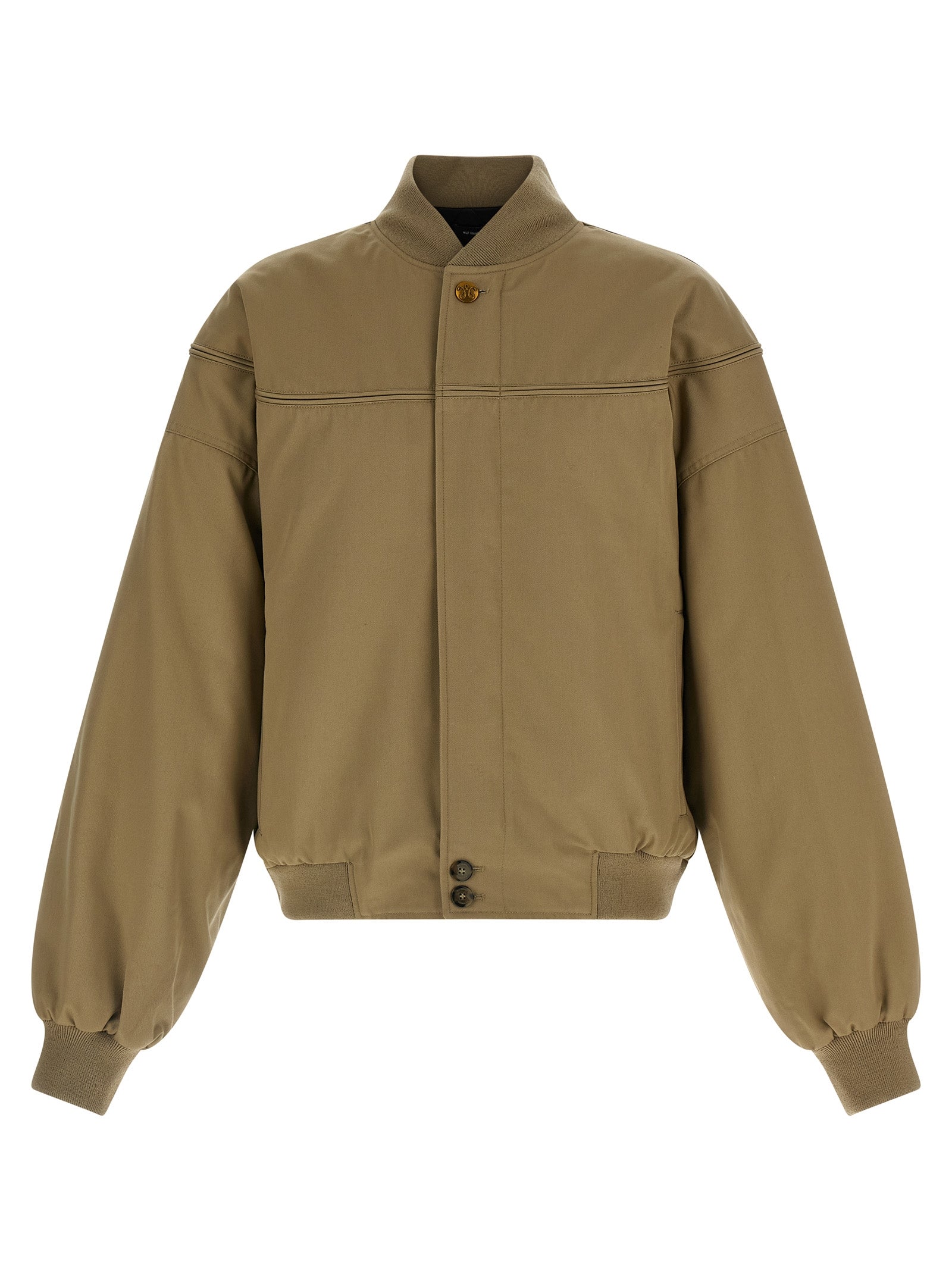 WILLY CHAVARRIA Beige Polyester Bomber