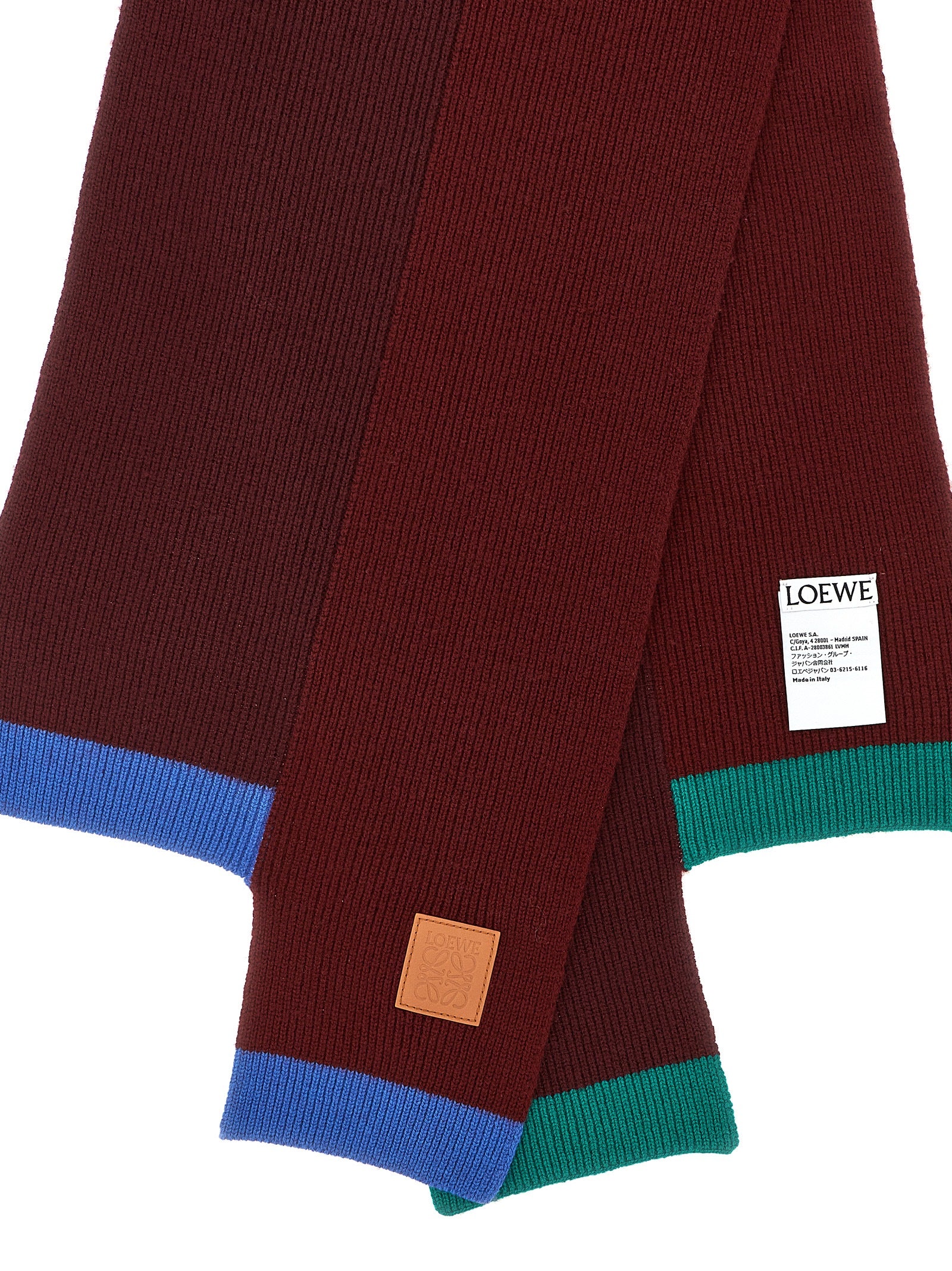 Loewe Multicolor Wool Facemask