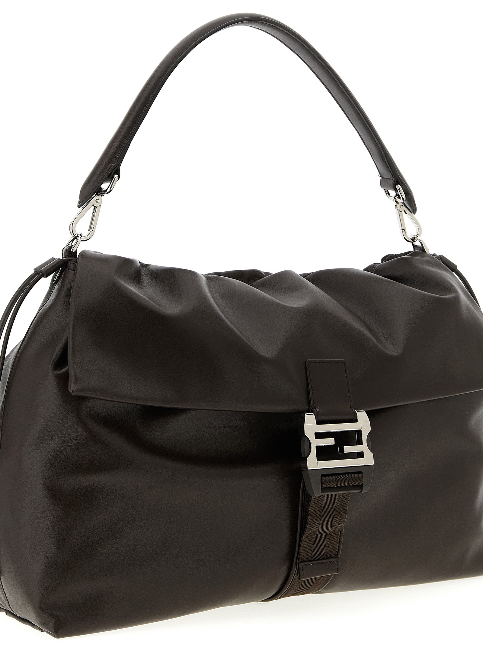 Fendi Brown Calfskin Handbag