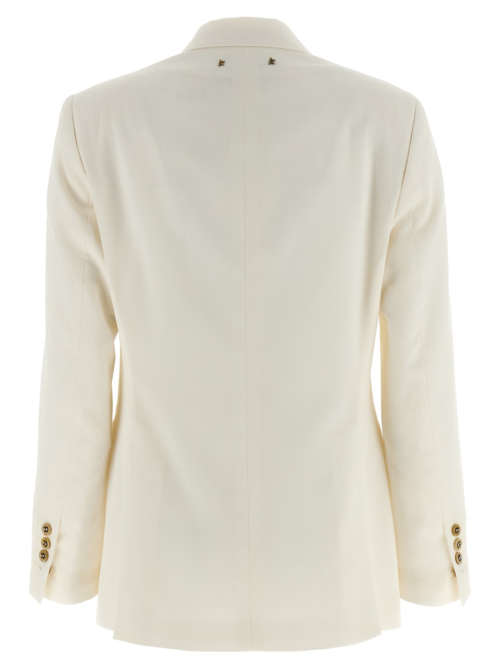 Golden Goose White Polyester Blazer