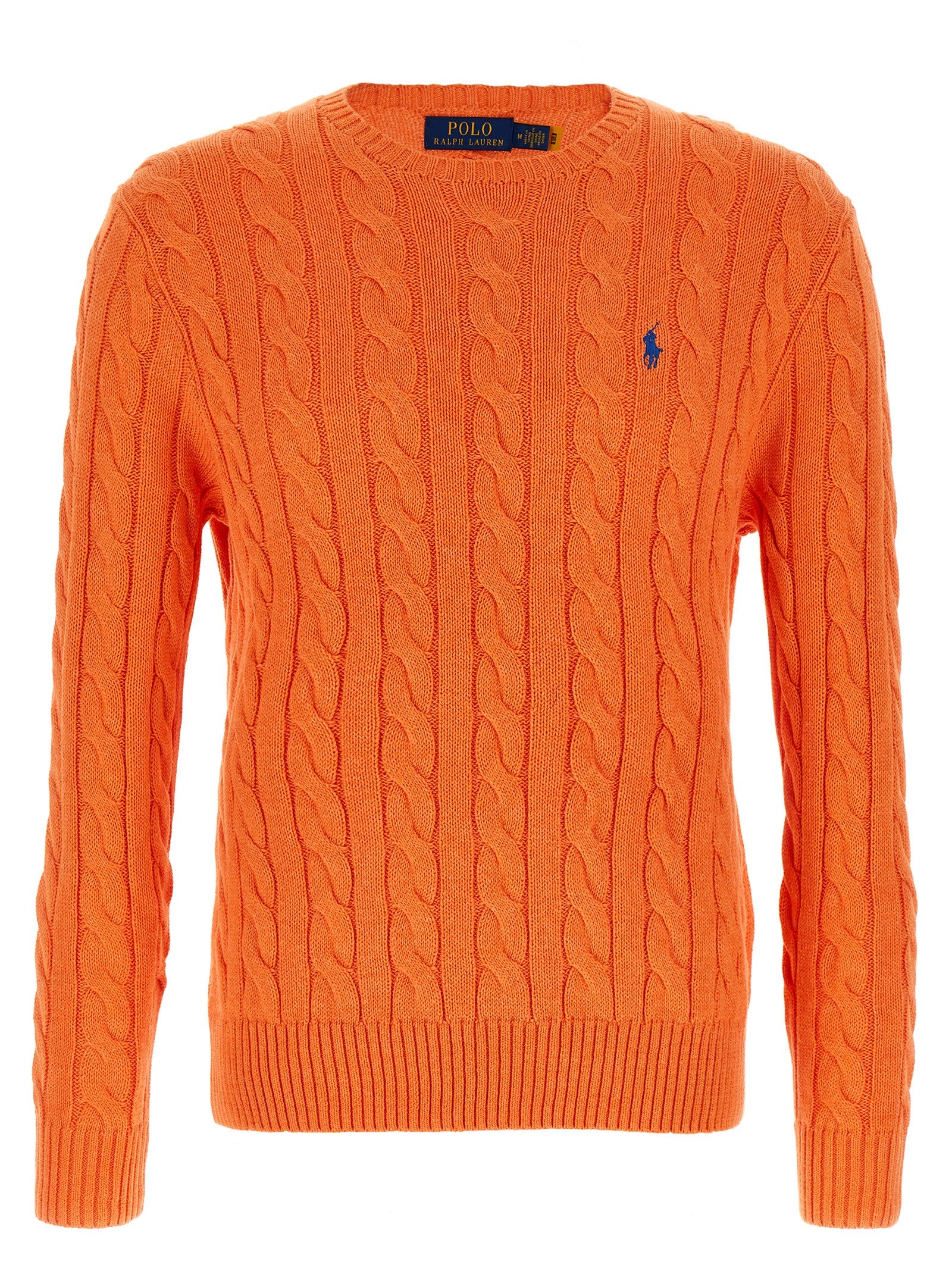 Polo Ralph Lauren Orange Cotton Cardigan