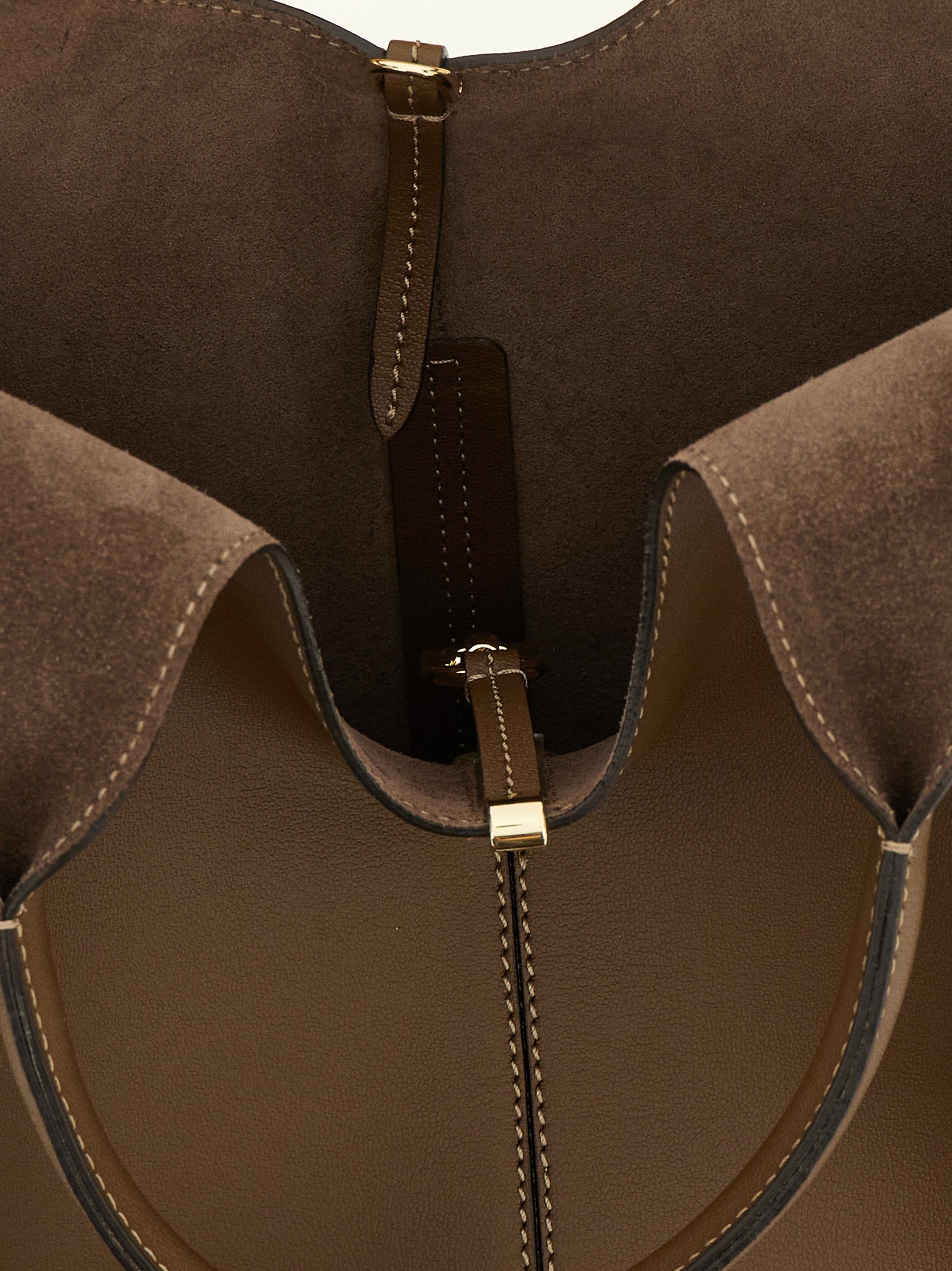 Tod's Brown Calfskin Handbag