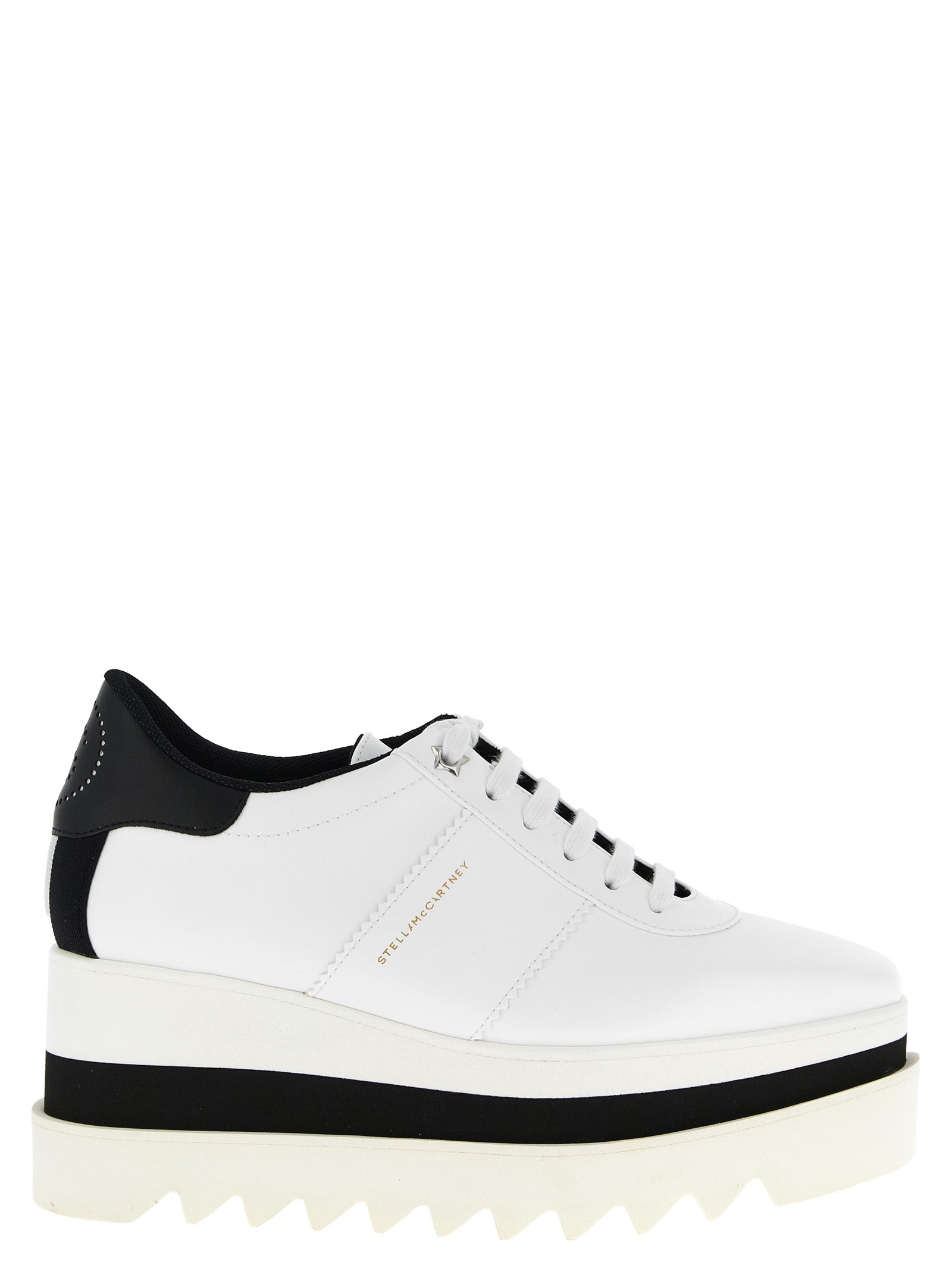 Stella McCartney Bicolor Polyethylene Wedge Sandals