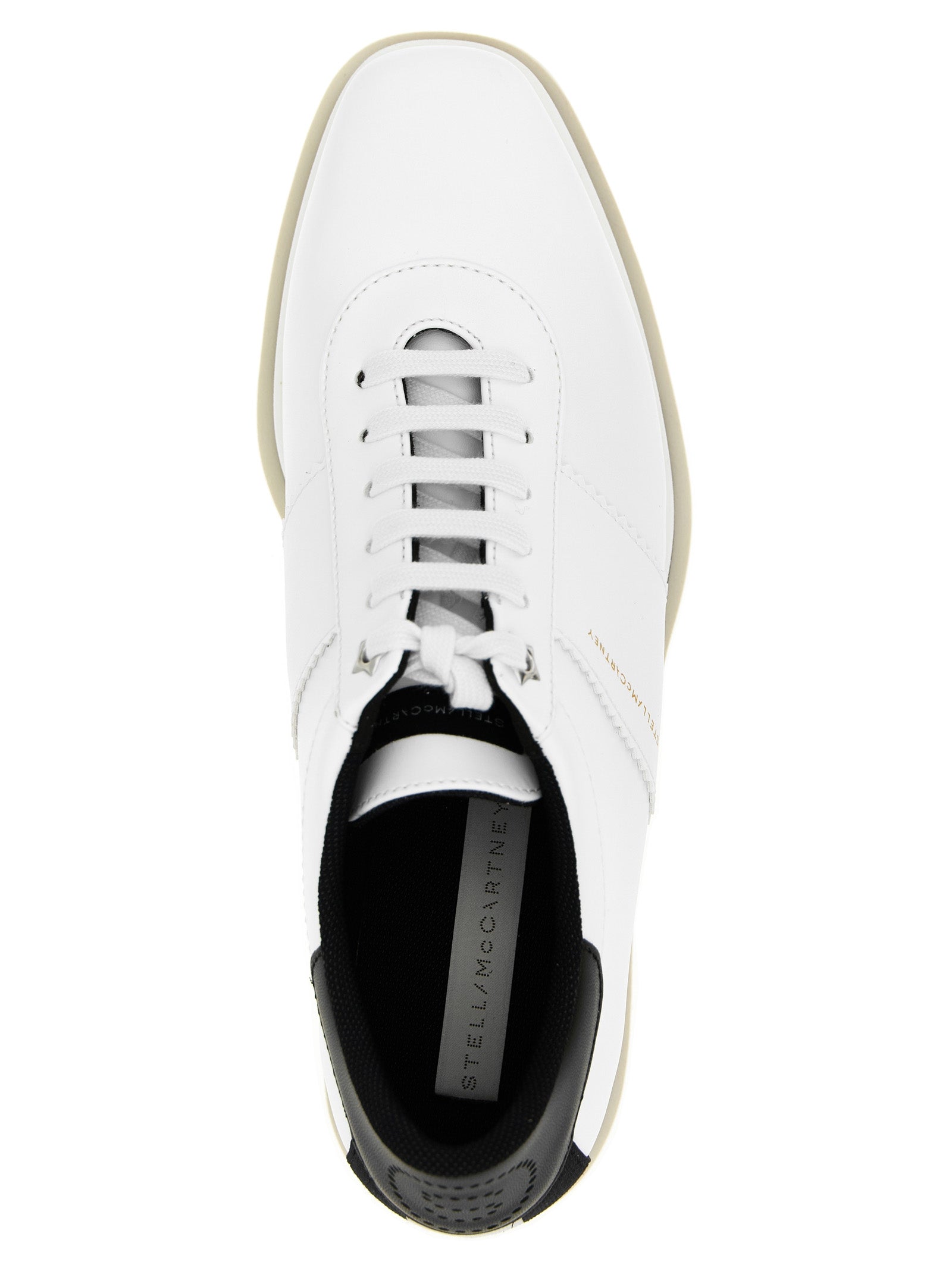 Stella McCartney Bicolor Polyethylene Wedge Sandals