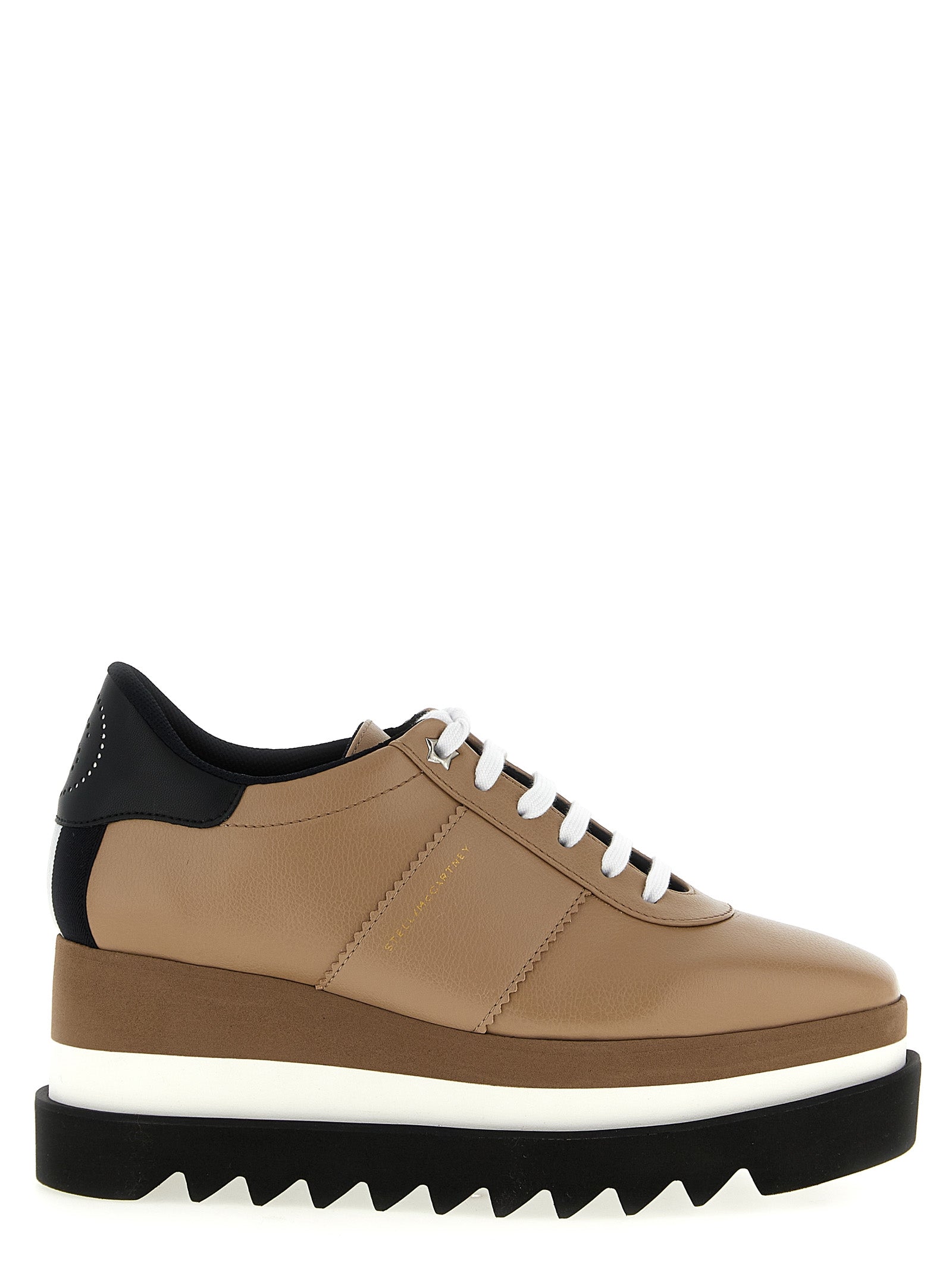 Stella McCartney Beige Polyethylene Wedge Sandals