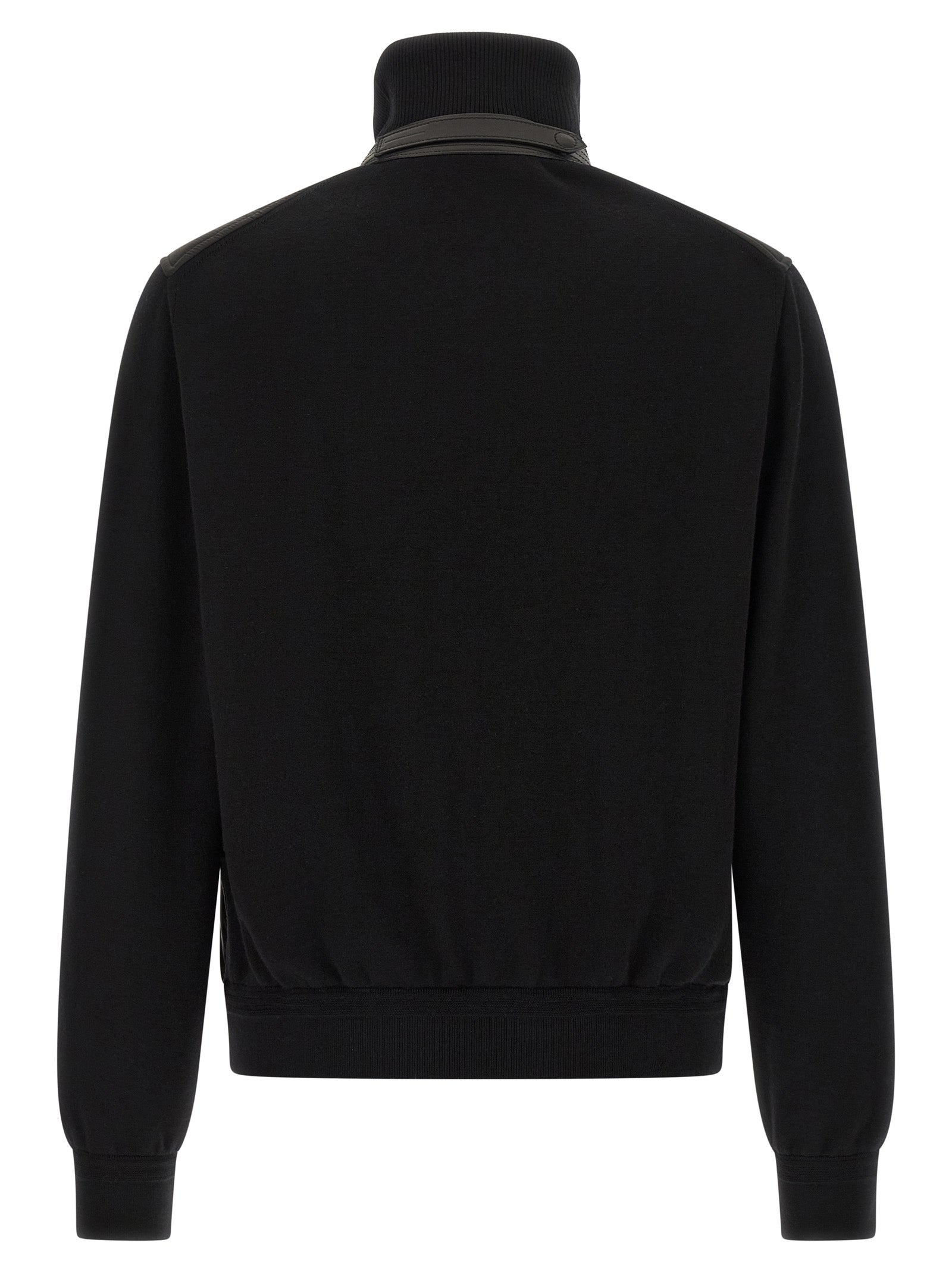 Tom Ford Black Wool Bomber