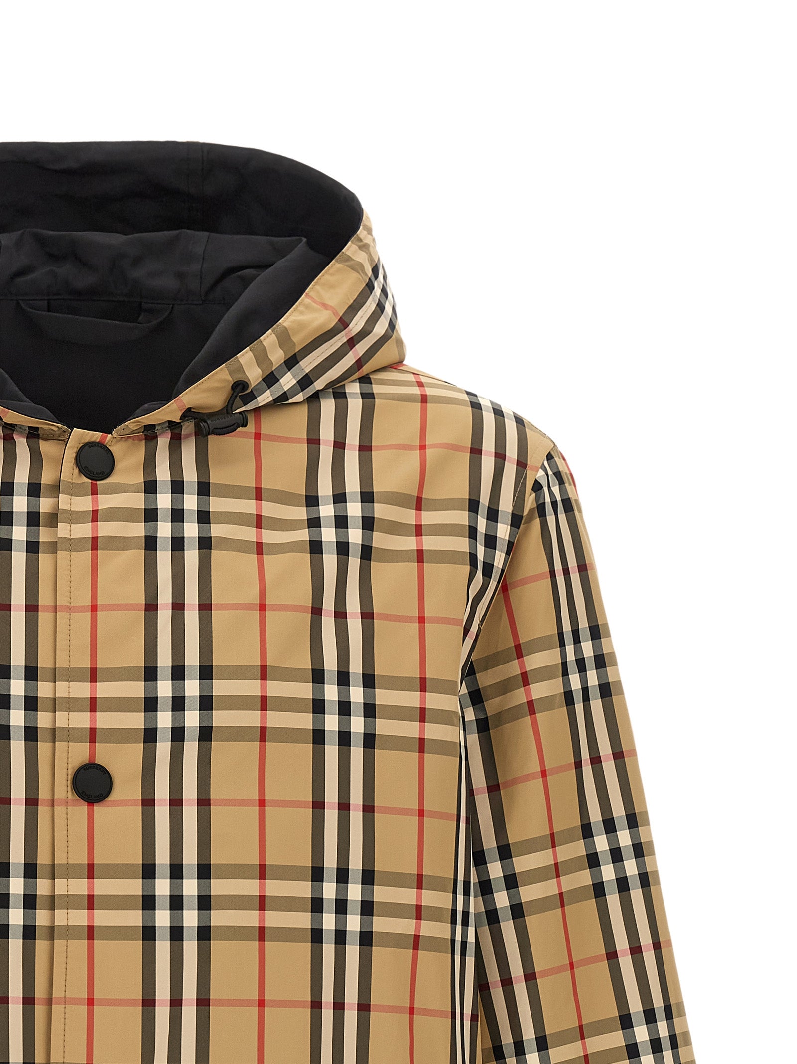 Burberry Multicolor Polyamide Shell Jacket