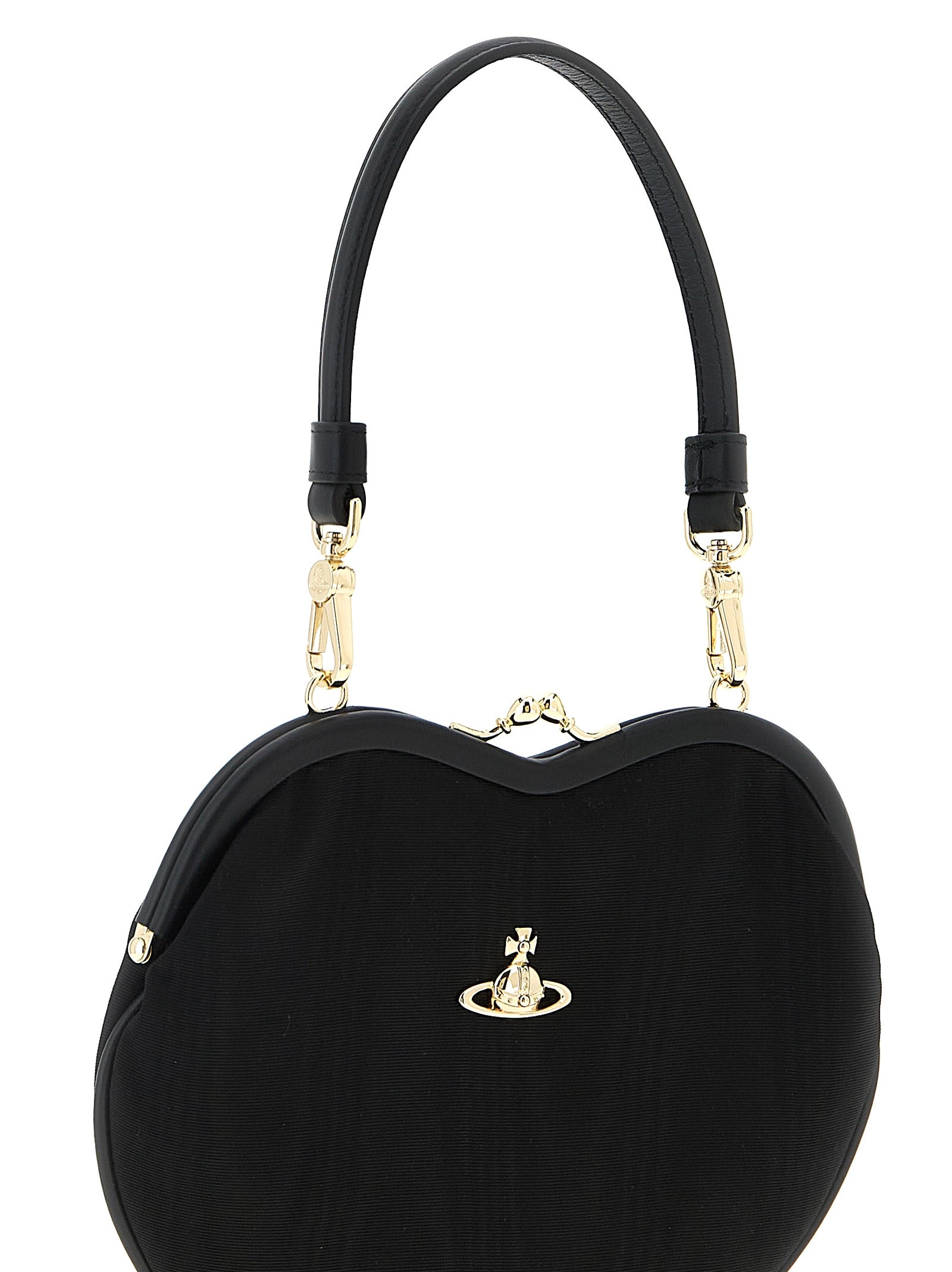 Vivienne Westwood Black Viscose Handbag