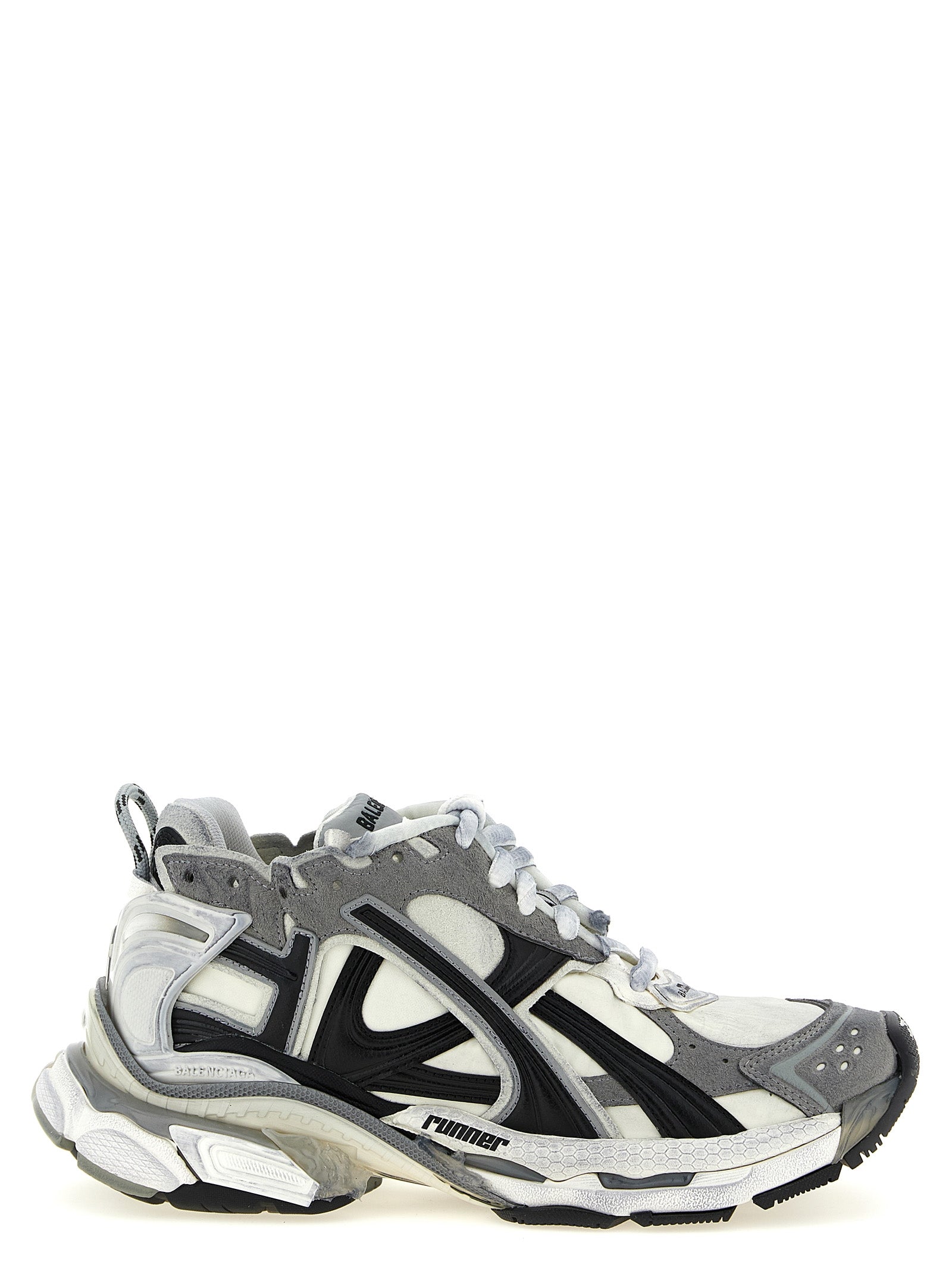 Balenciaga Gray Polyethylene Athletic Sneakers