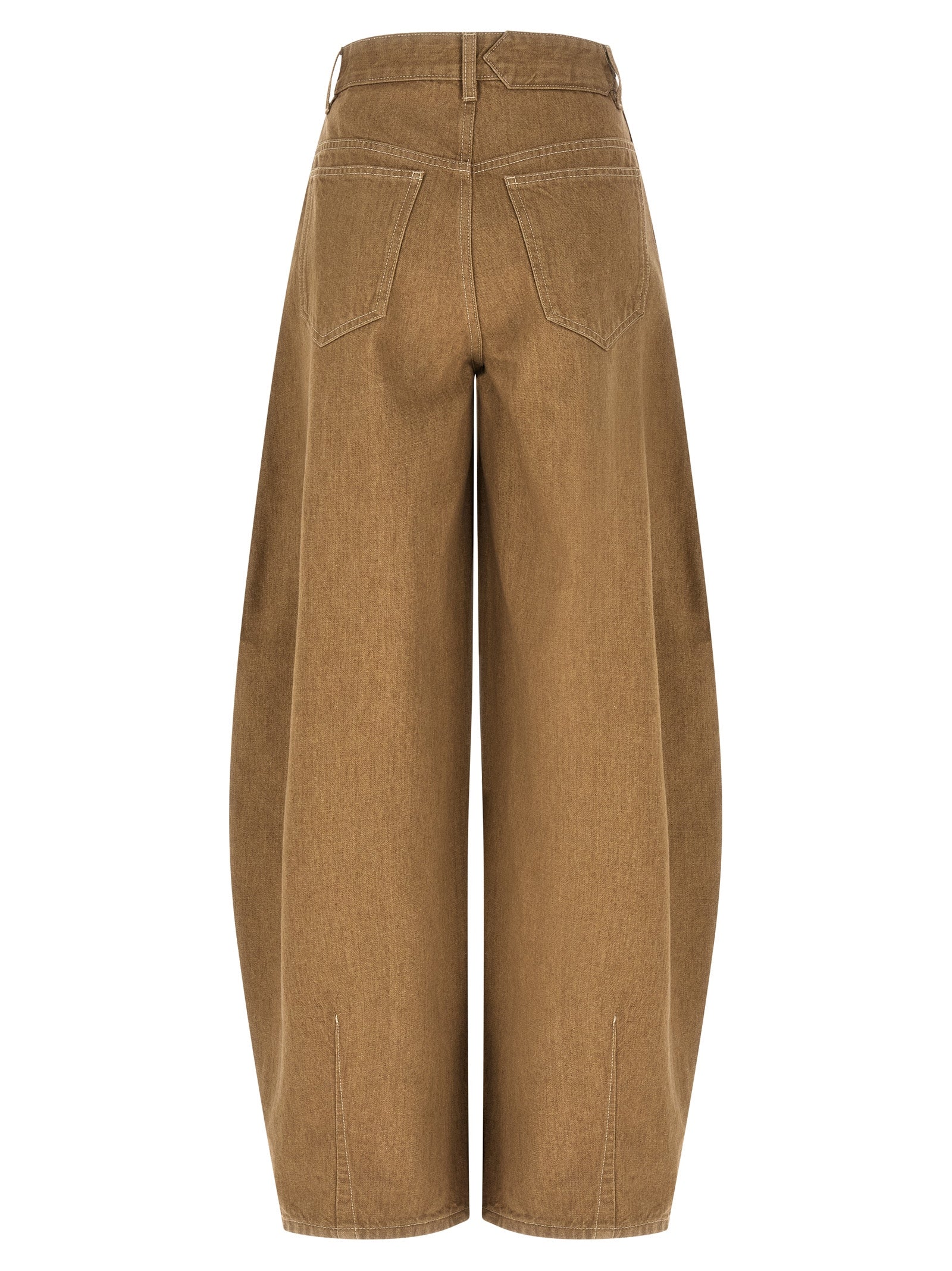 Jacquemus Beige Cotton Jeans Denim