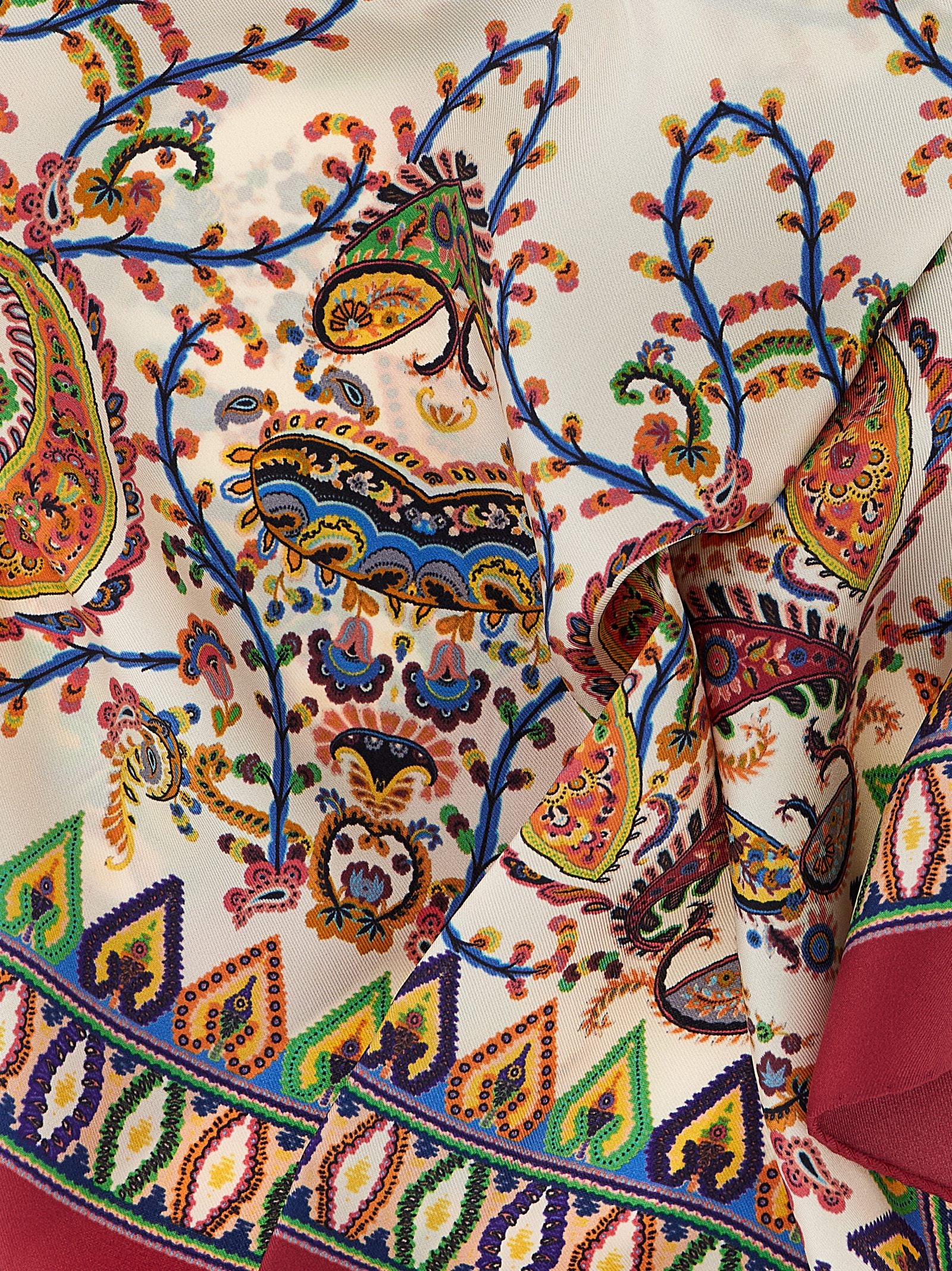 Etro Multicolor Silk Foulard