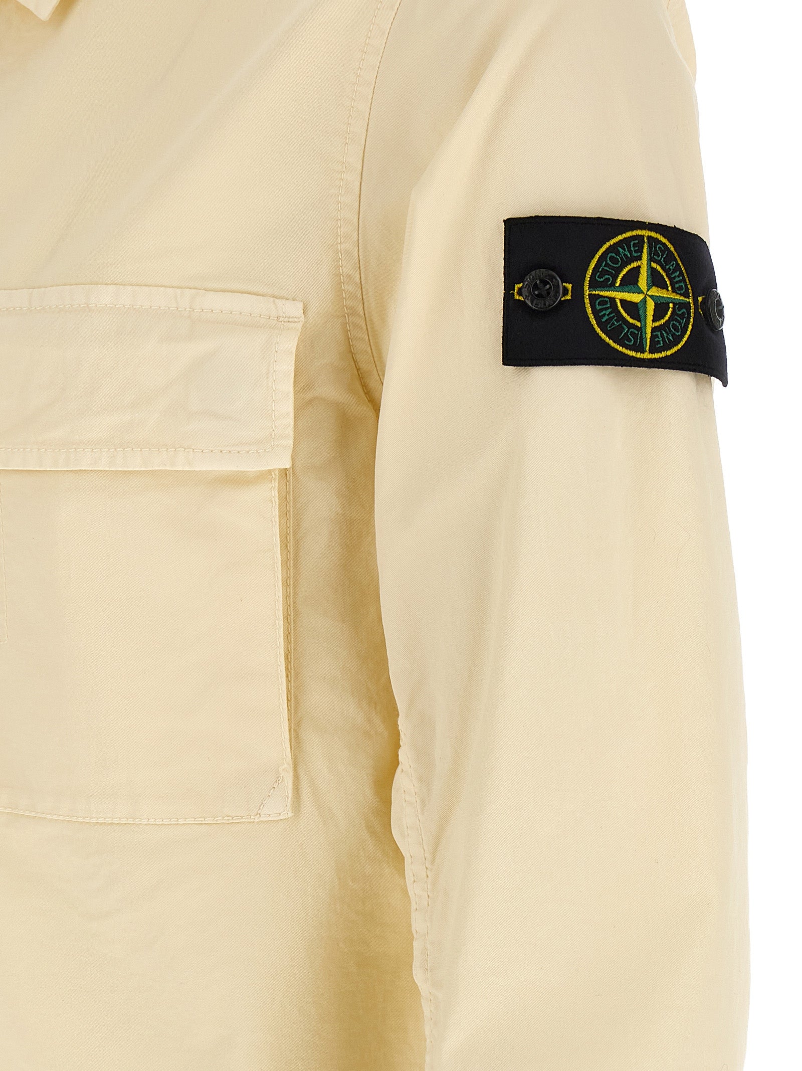Stone Island Beige Cotton Blouse