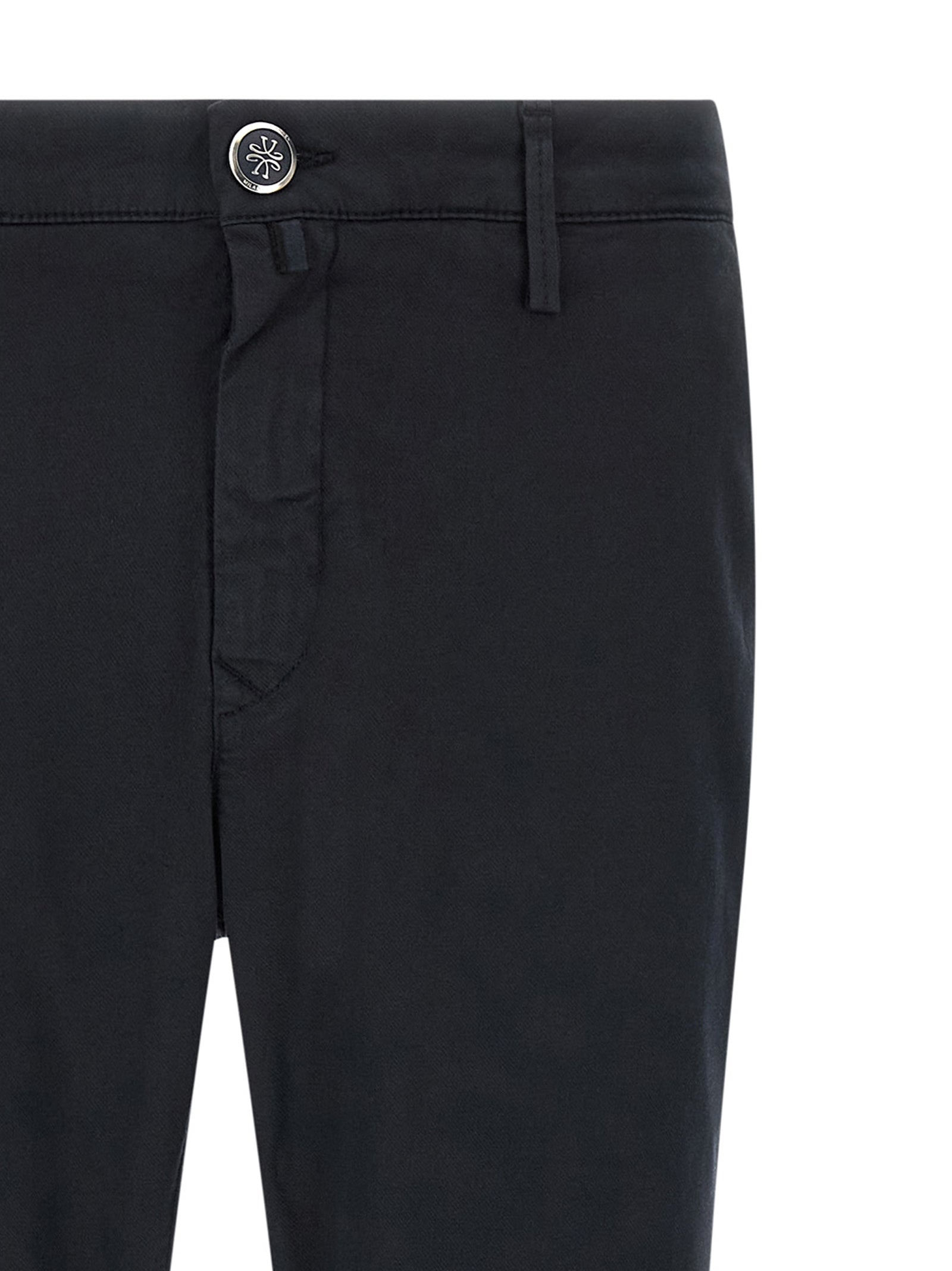 Jacob Cohen Blue Cotton Chino Pants