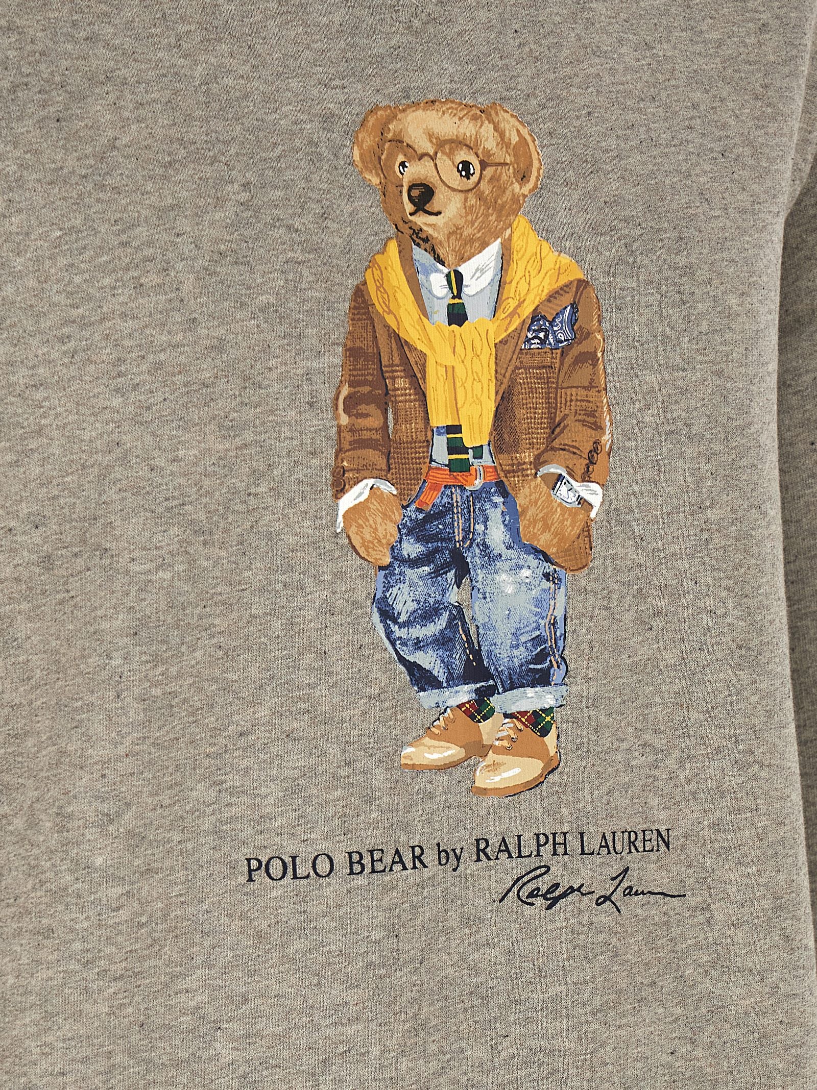 Polo Ralph Lauren Gray Cotton Sweatshirt