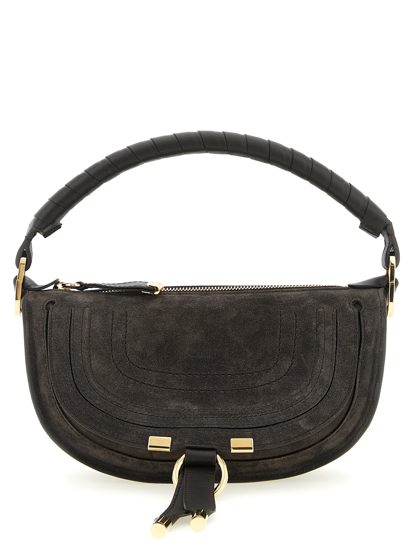Chloé Brown Calfskin Shoulder Bag
