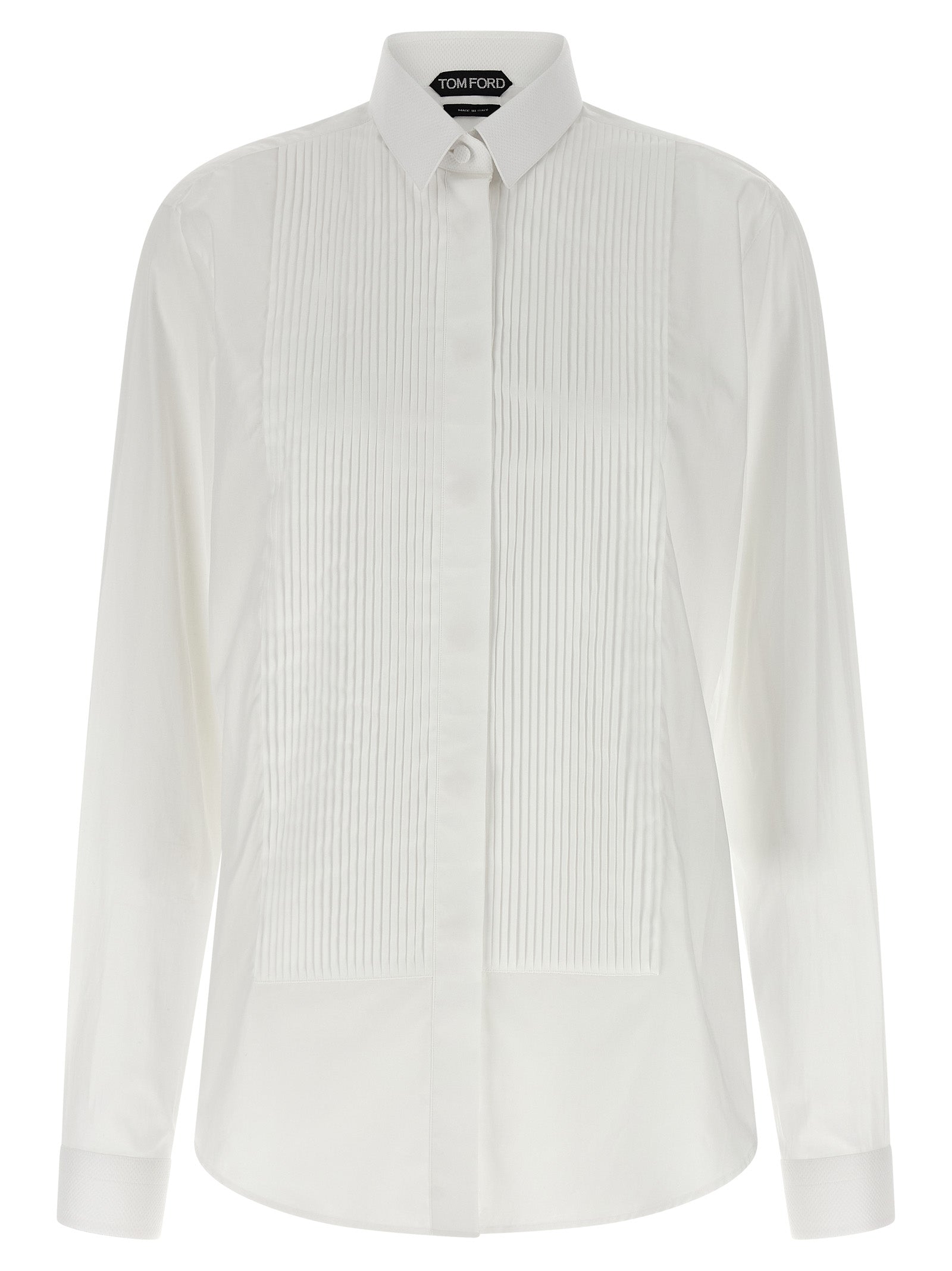 Tom Ford White Cotton Blouse
