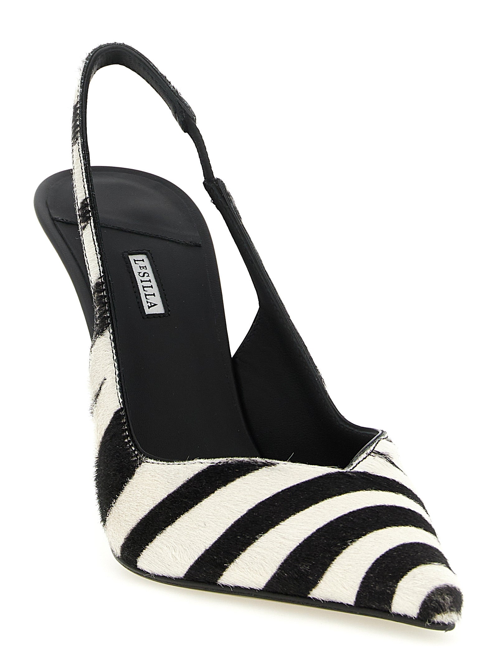 LE SILLA Bicolor Calfskin High Heel Pumps