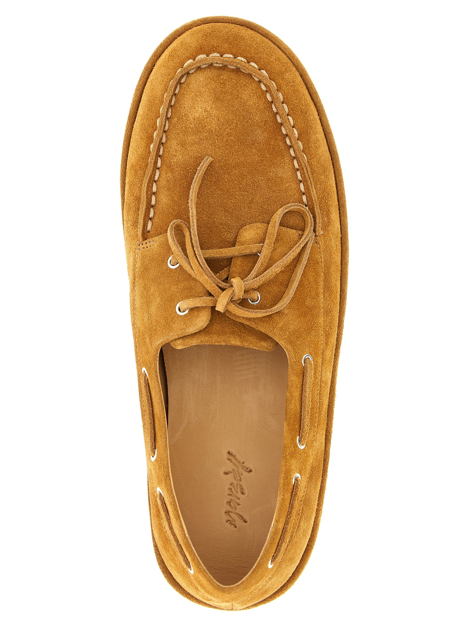 Marsell Brown Calfskin Slip-On Loafers