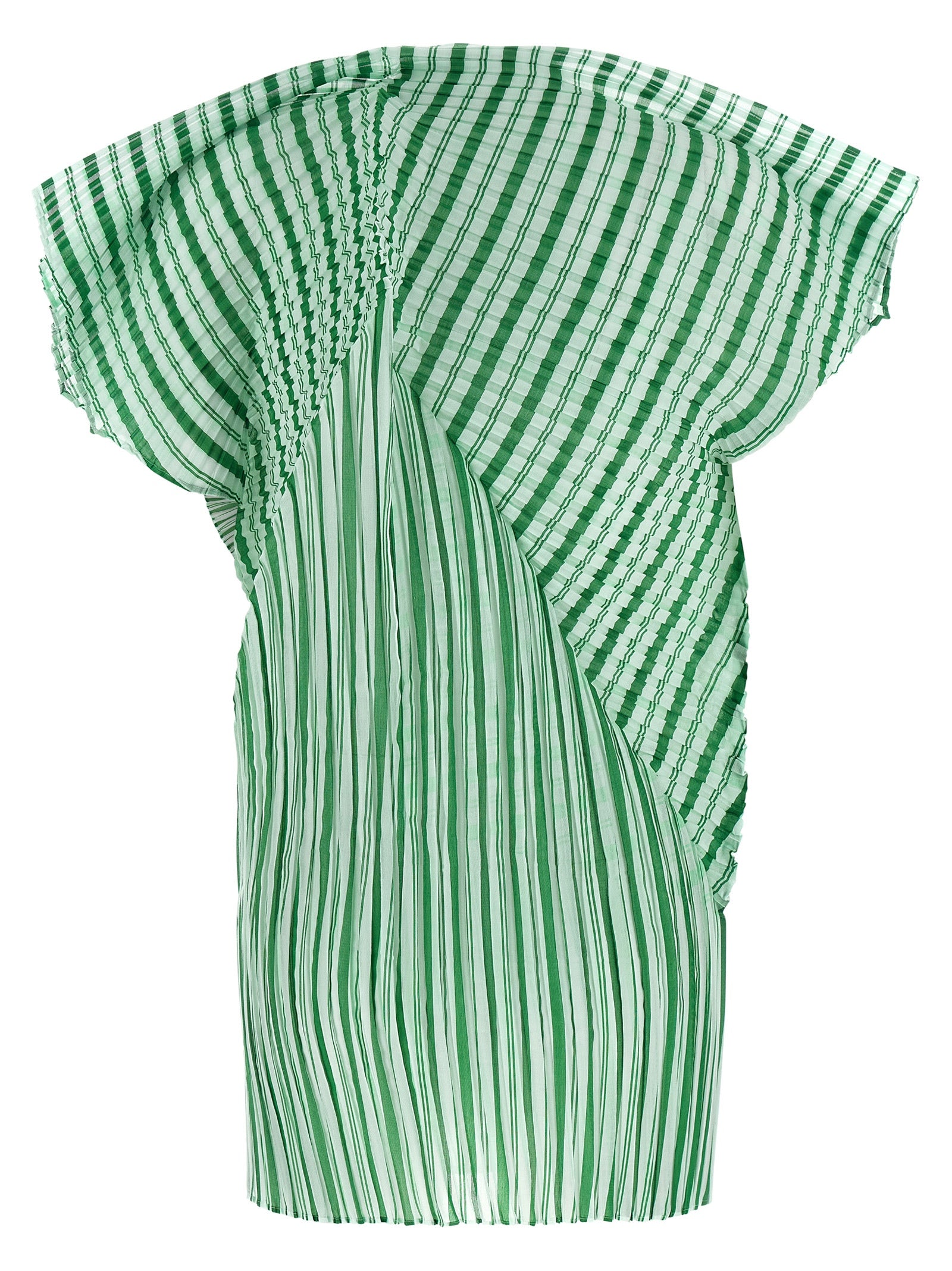 Issey Miyake Bicolor Polyester Pattern Shirt