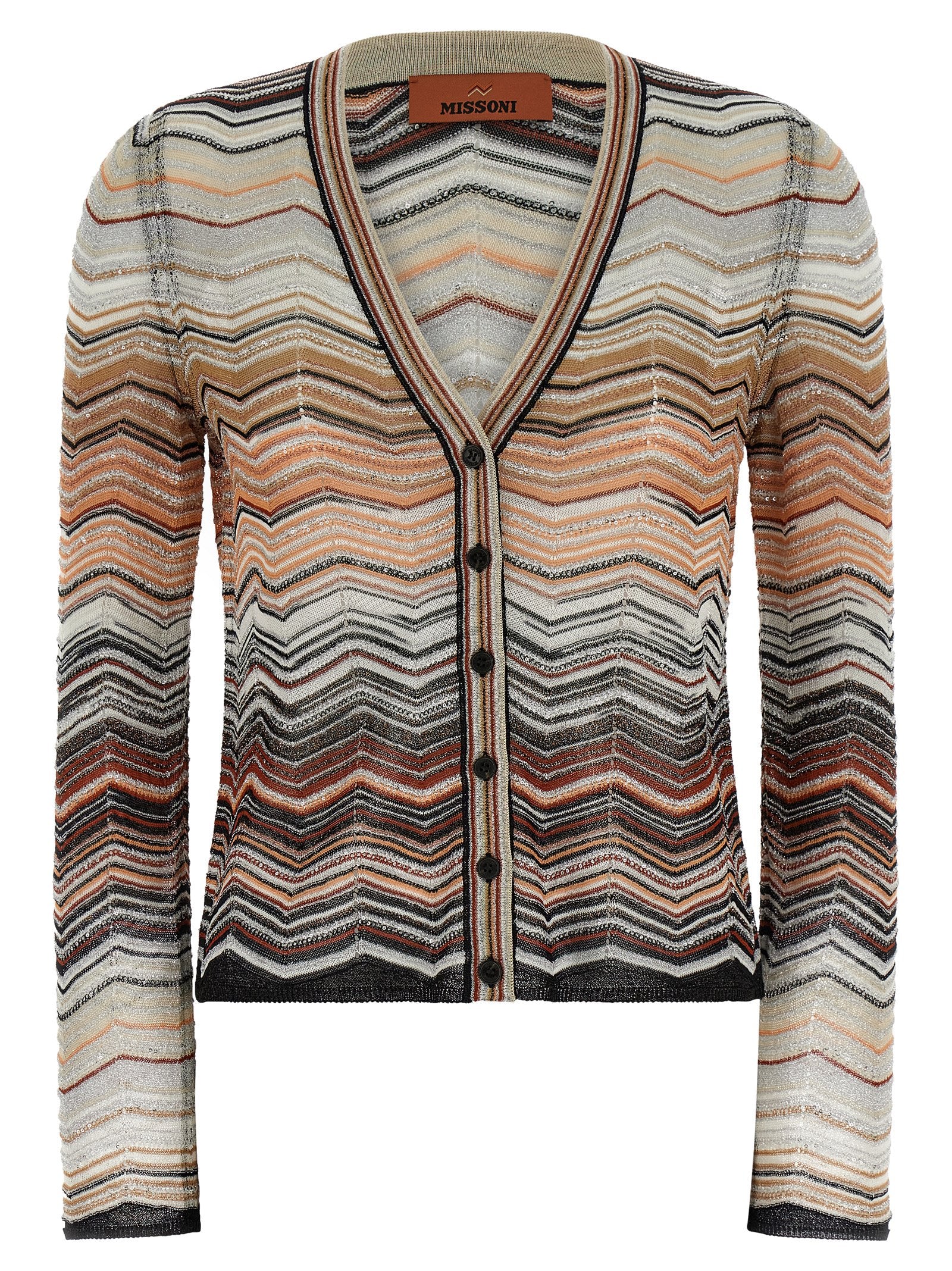 Missoni Brown Viscose Cardigan