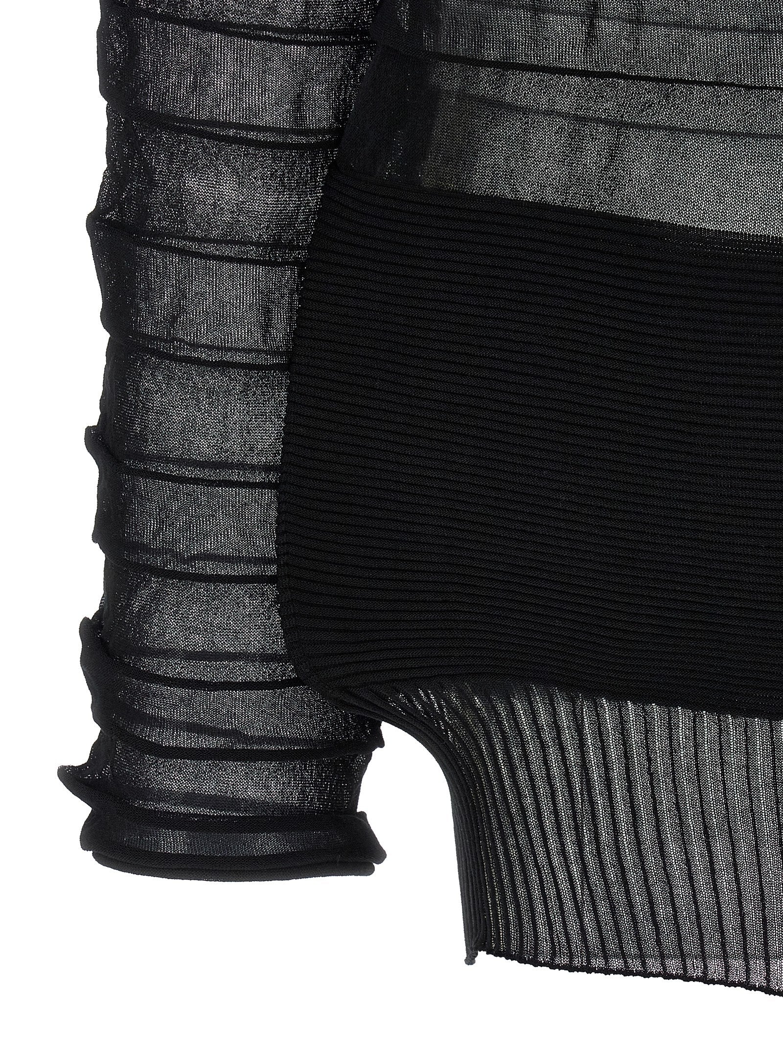Issey Miyake Black Polyester Sweatshirt