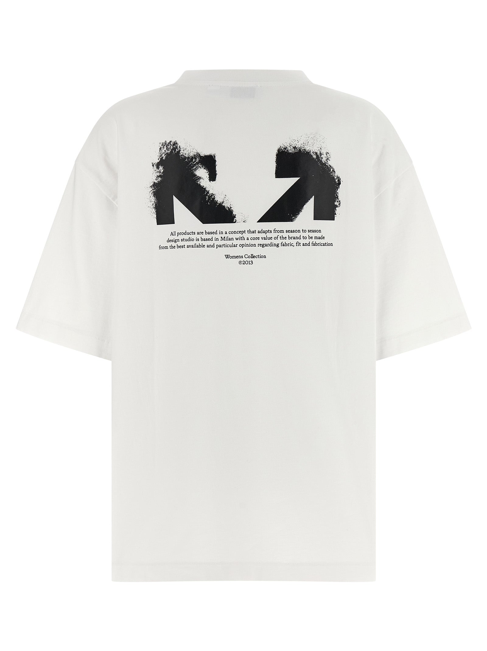 Off-White White Cotton T-Shirt