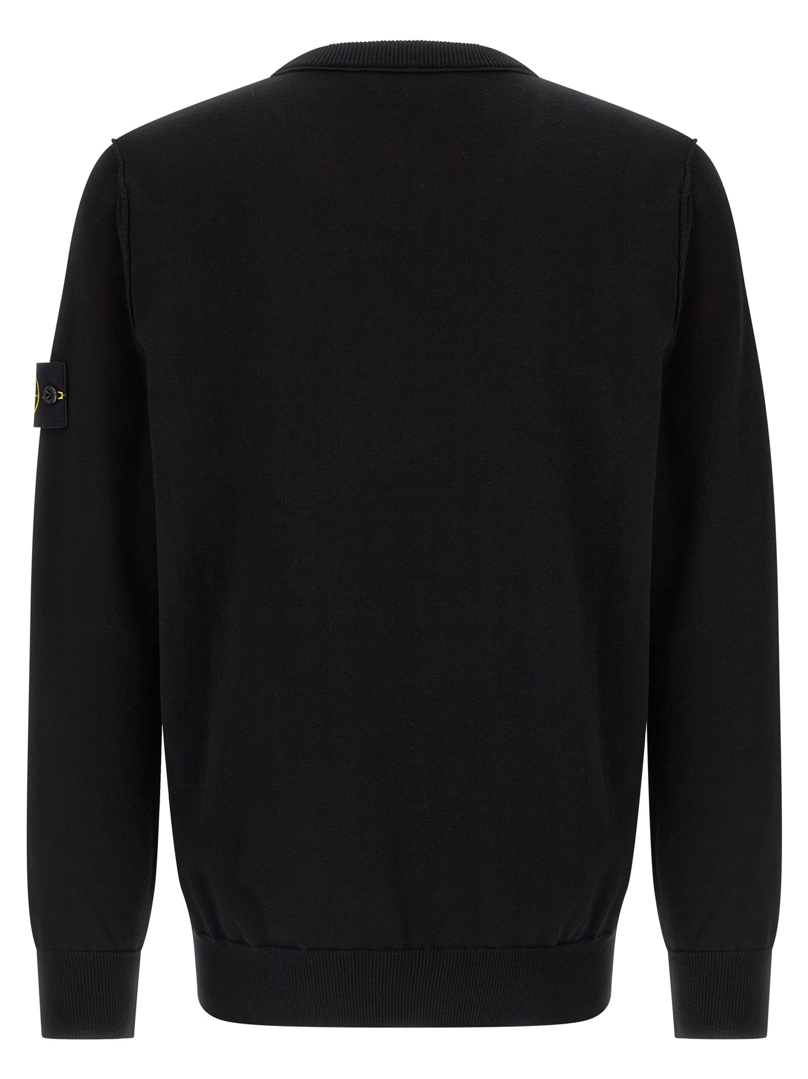 Stone Island Black Cotton Cardigan