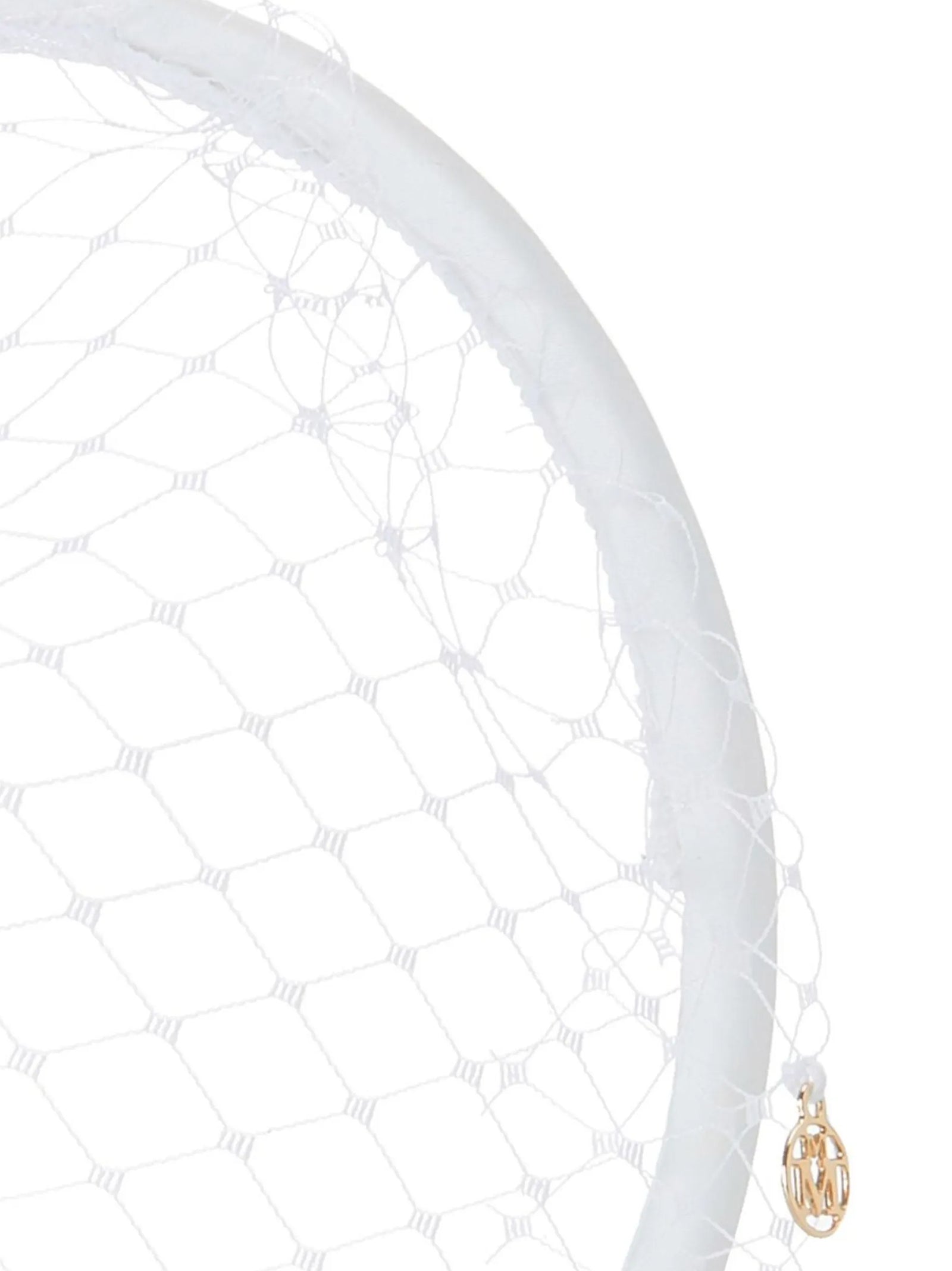 Maison Michel White Polyamide Headband