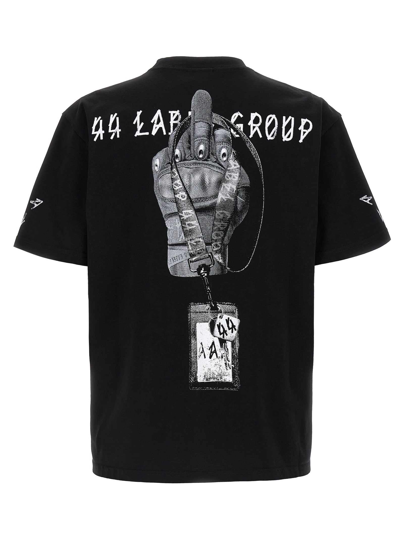 44 Label Group Bicolor Cotton T-Shirt
