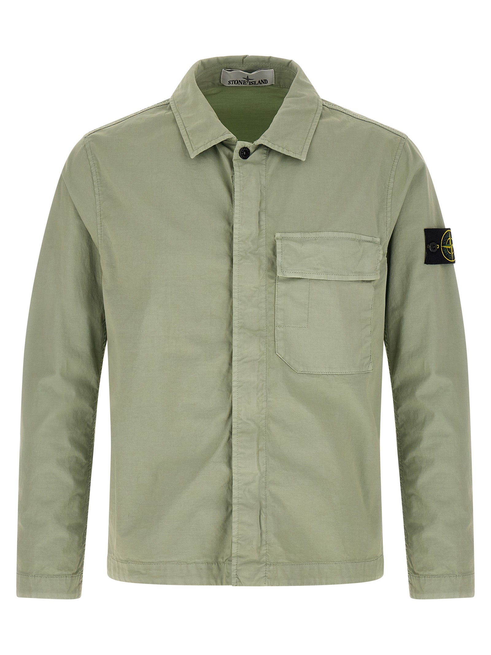Stone Island Bicolor Cotton Blouse