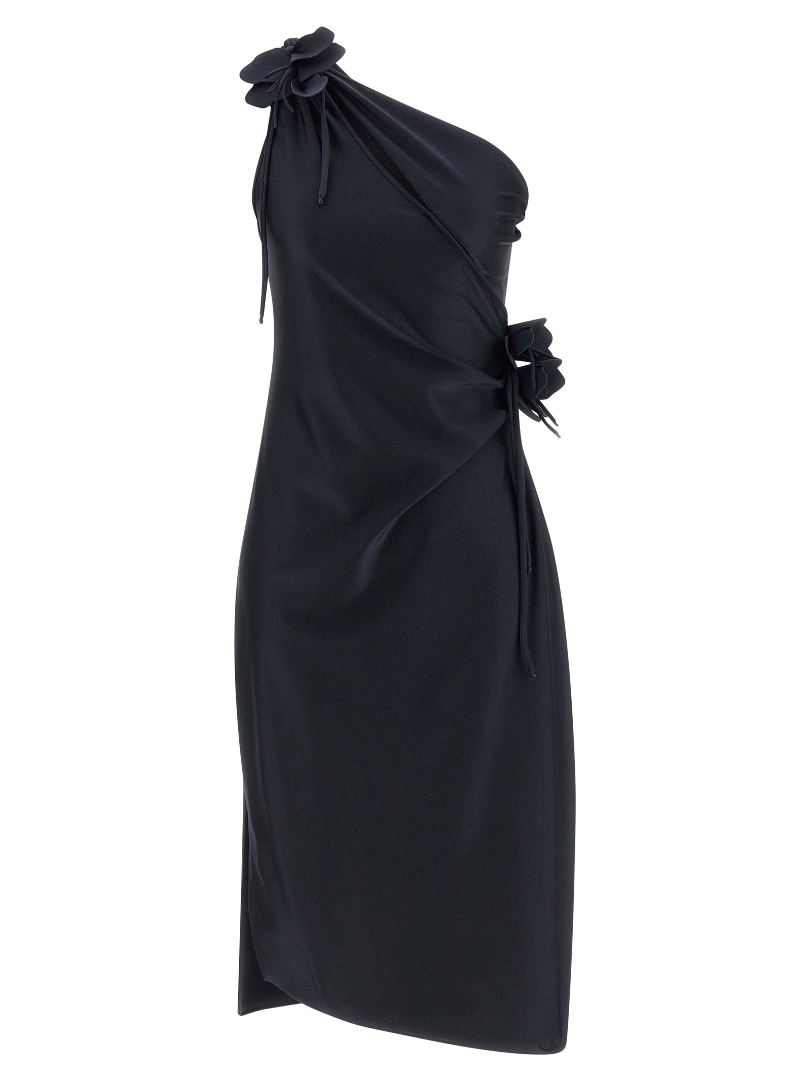Coperni Black Polyamide Midi Dress