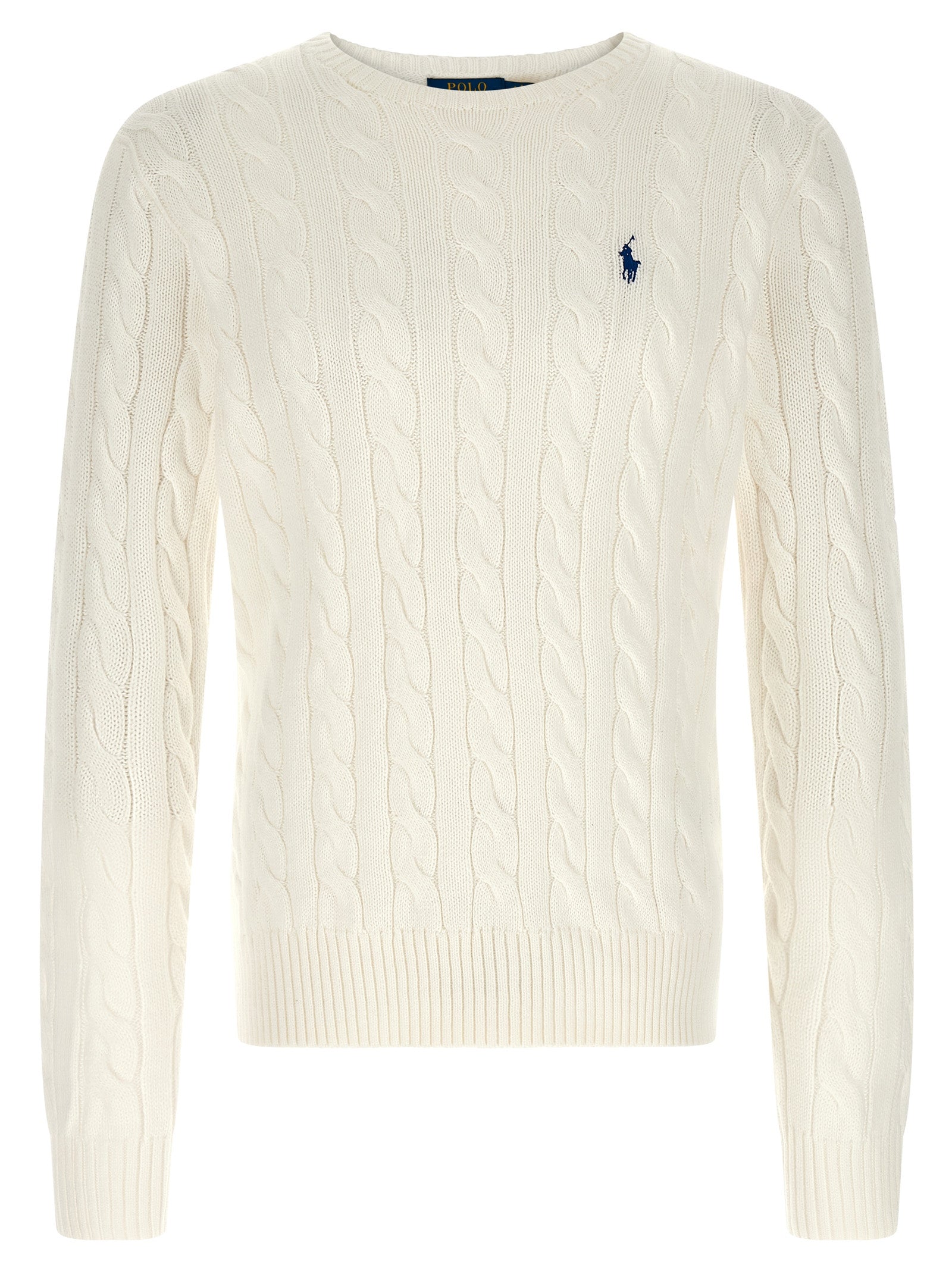 Polo Ralph Lauren White Cotton Cardigan
