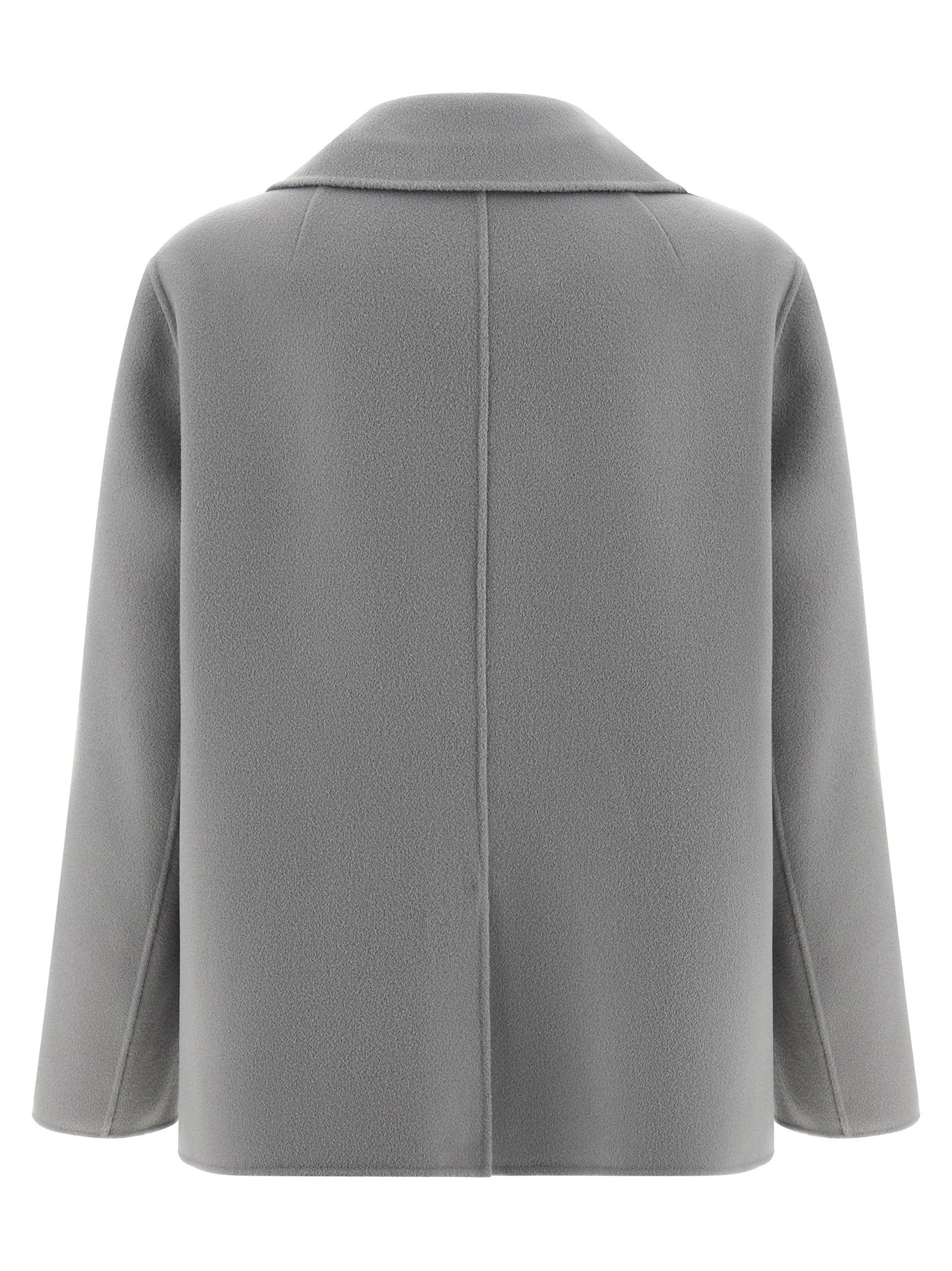 S Max Mara Gray Virgin Wool Blazer