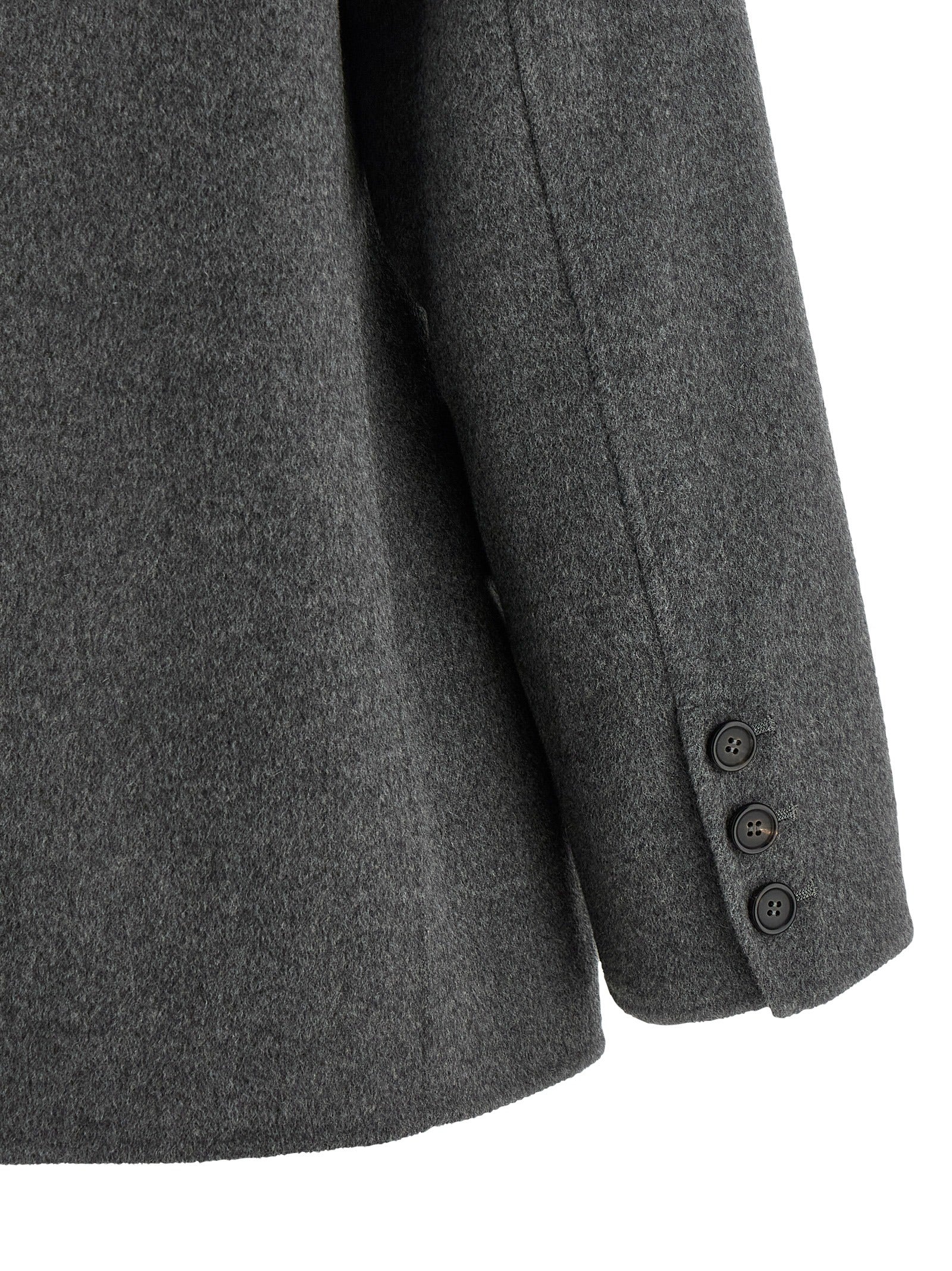 'S Max Mara Gray Virgin Wool Blazer