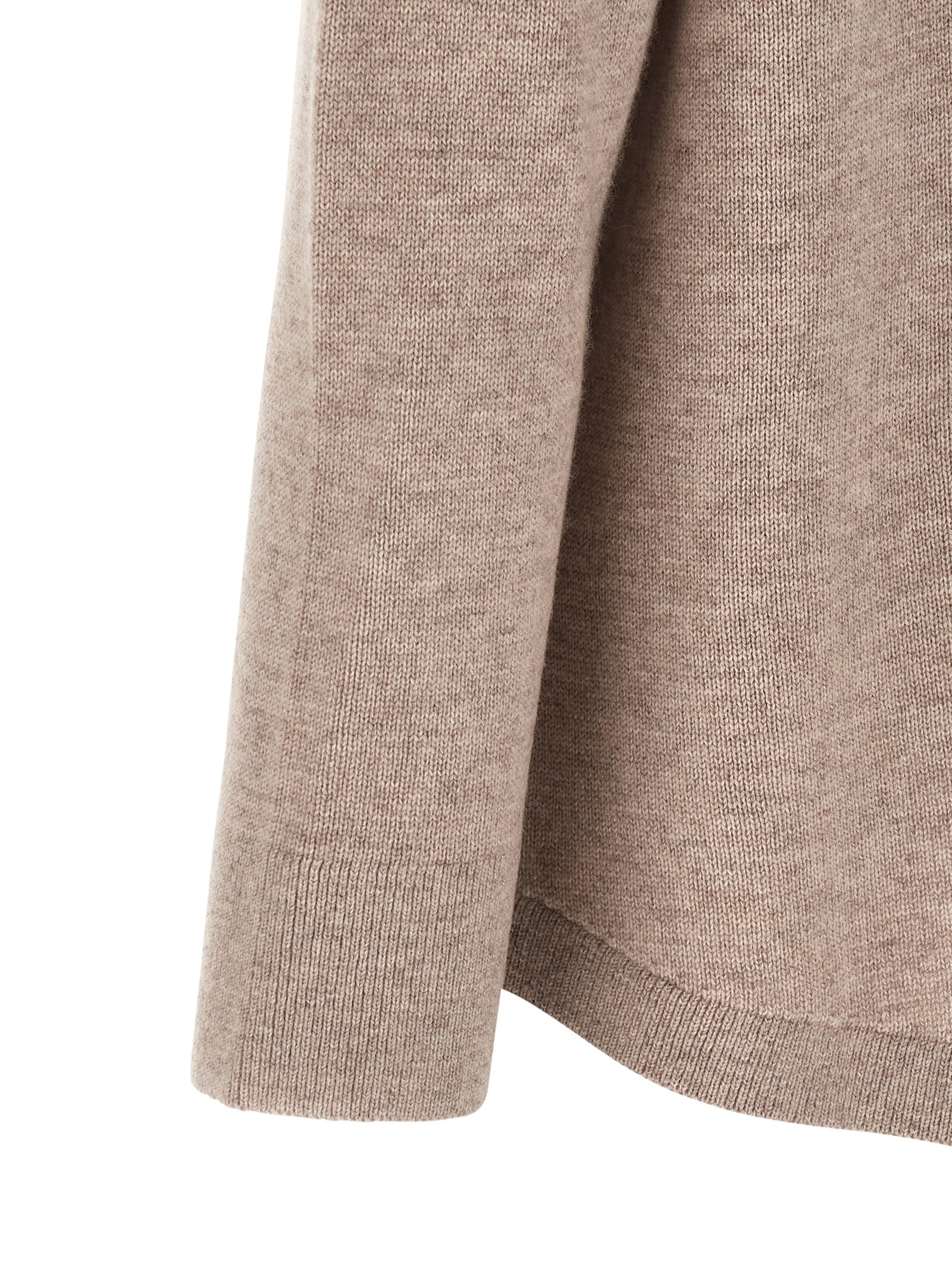 S Max Mara Beige Wool Cardigan